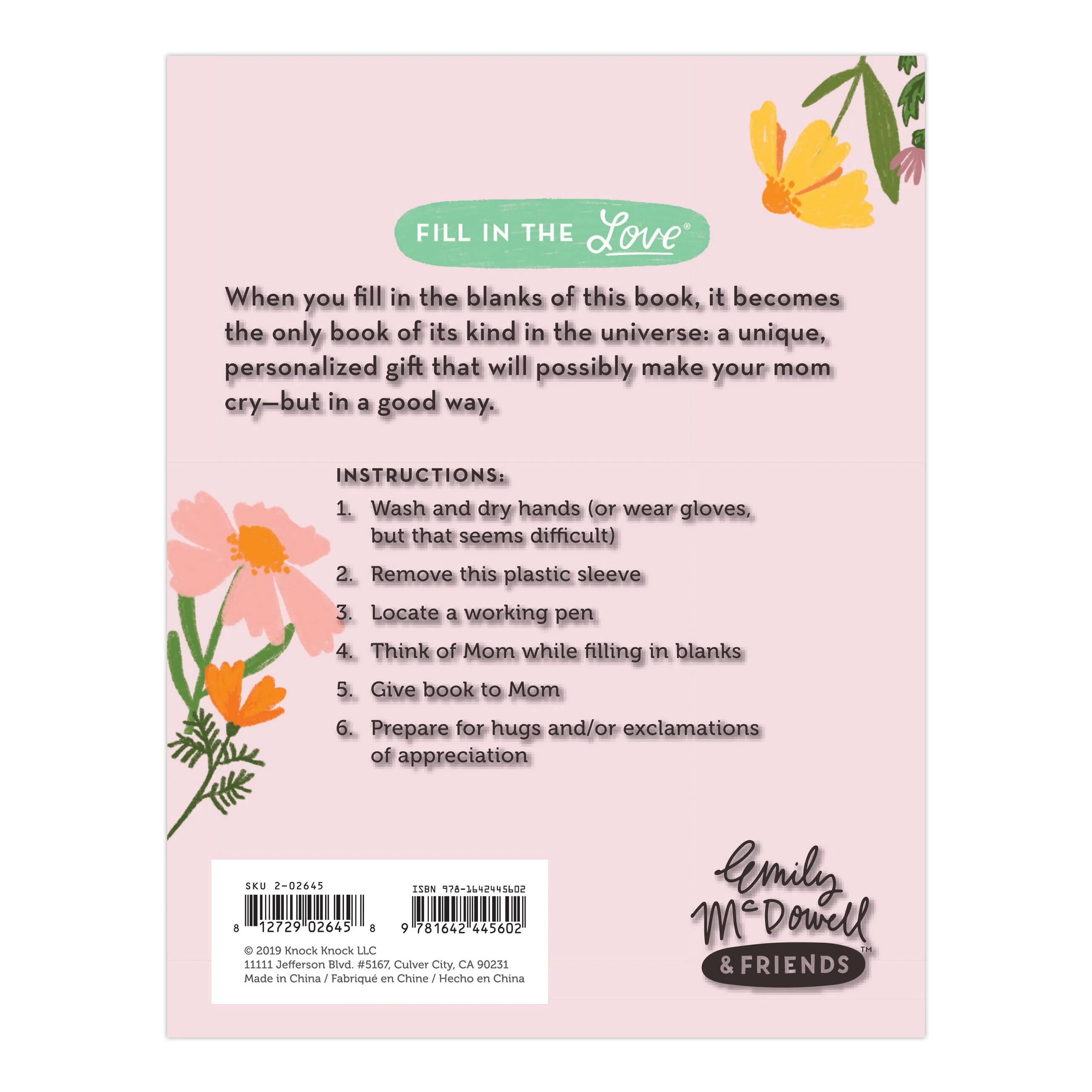 Em & Friends About Mom Fill in the Love Book - Image 3