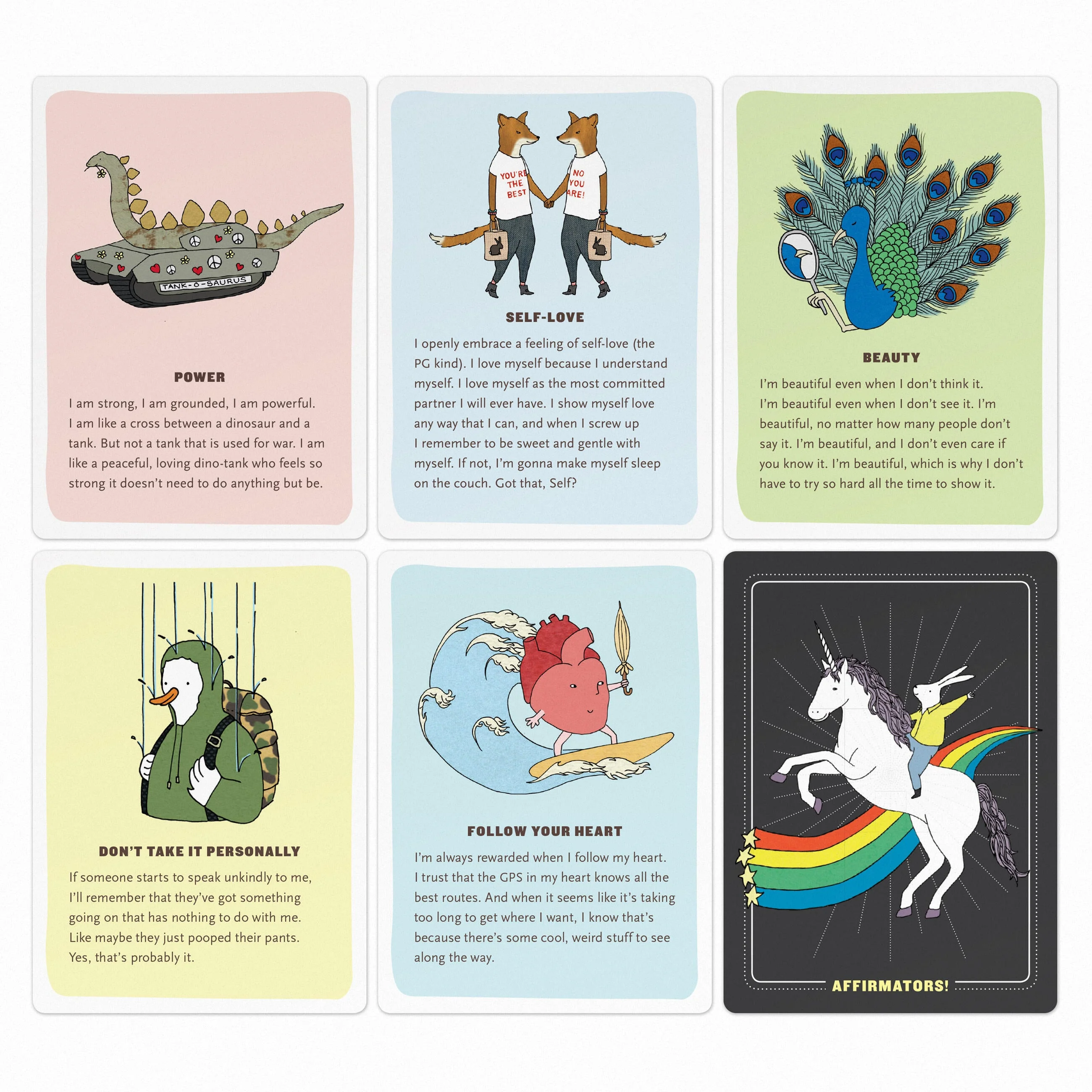 Affirmators! 50 Affirmation Cards Deck - Image 3