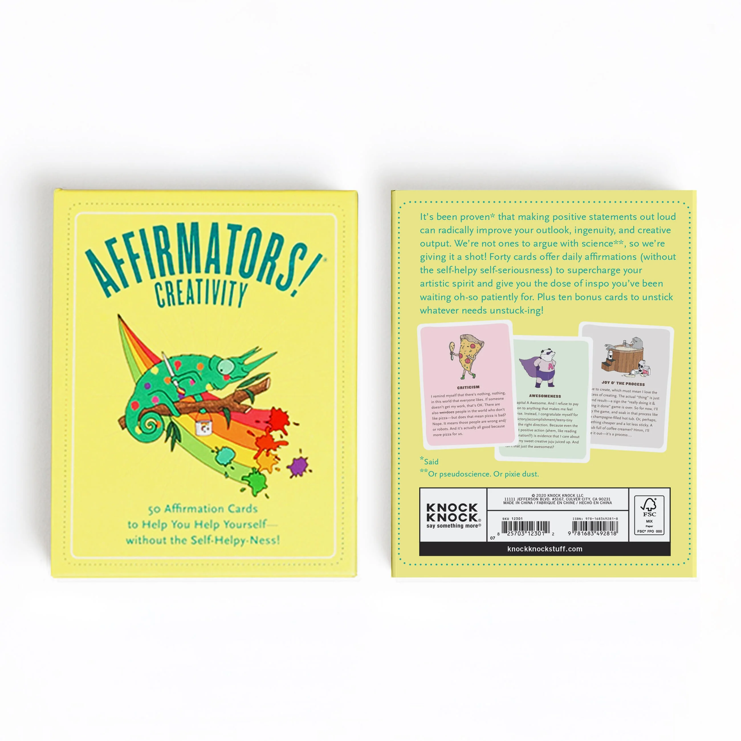 Affirmators! Creativity: 50 Affirmation Cards Deck - Image 5