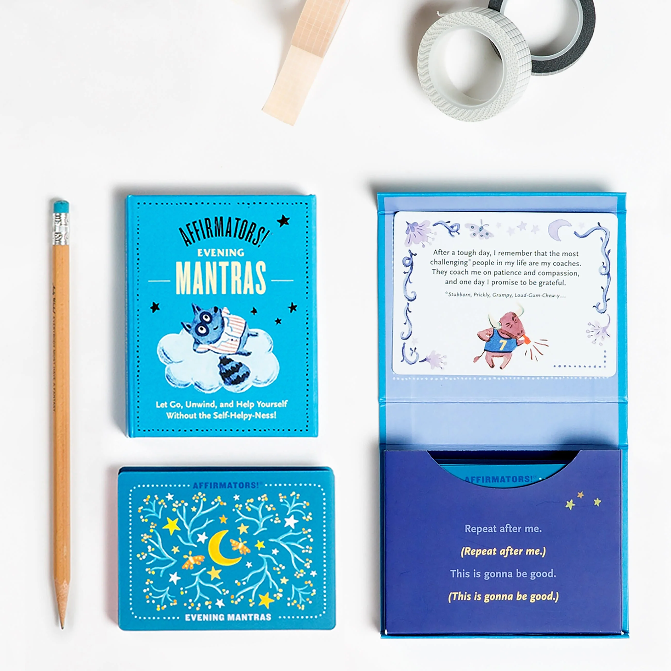 Affirmators! Mantras Evening Night Affirmation Cards Deck (30 Cards) - Image 7