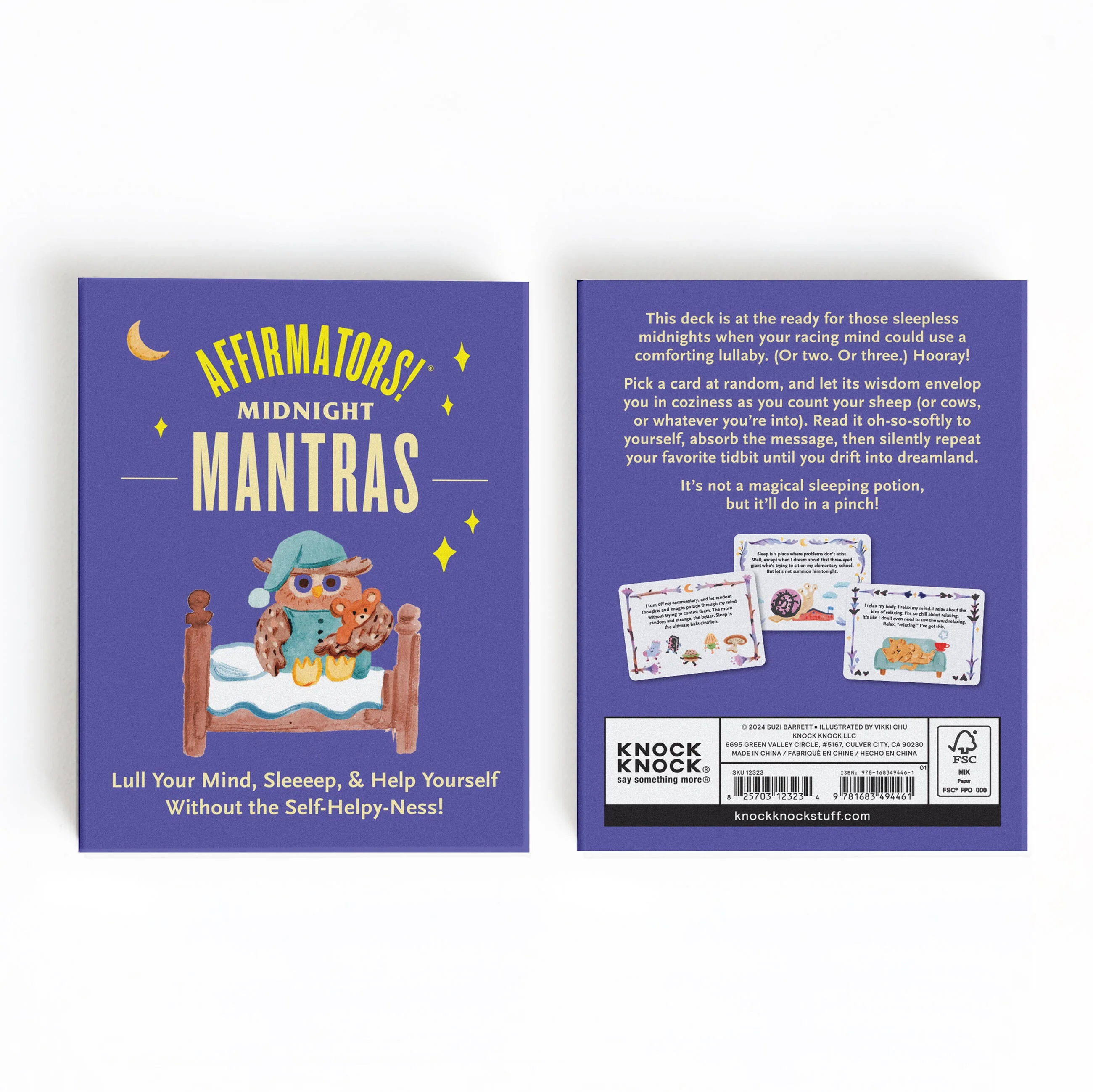 Affirmators! Mantras Midnight Late Night Affirmation Cards Deck (30 Cards) - Image 5