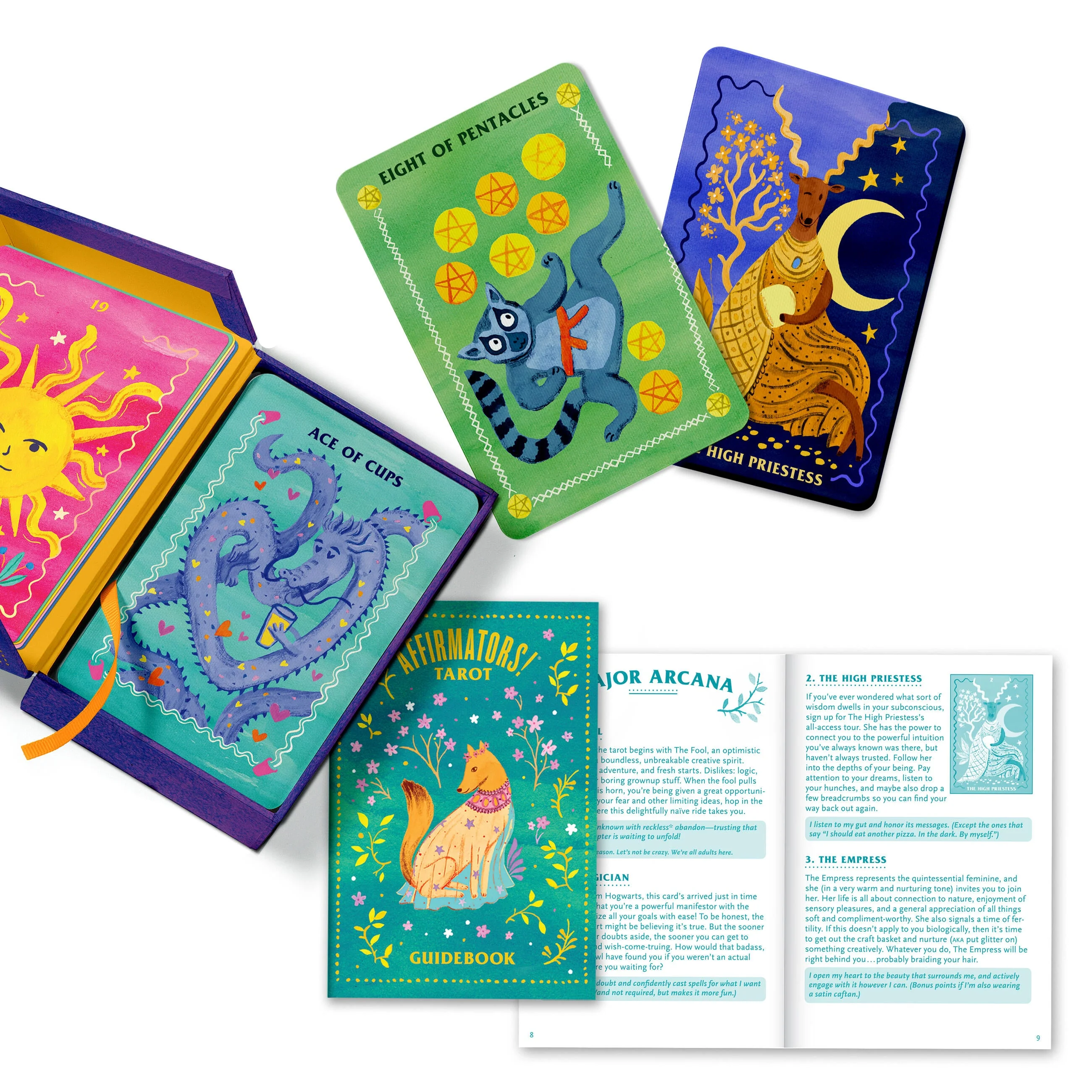 Affirmators! Tarot Cards Deck - Daily Affirmation Tarot Cards with Positive Affirmations For Magical Guidance from the Universe to Help You Help Yourself without the Self-Helpy-Ness - Image 4