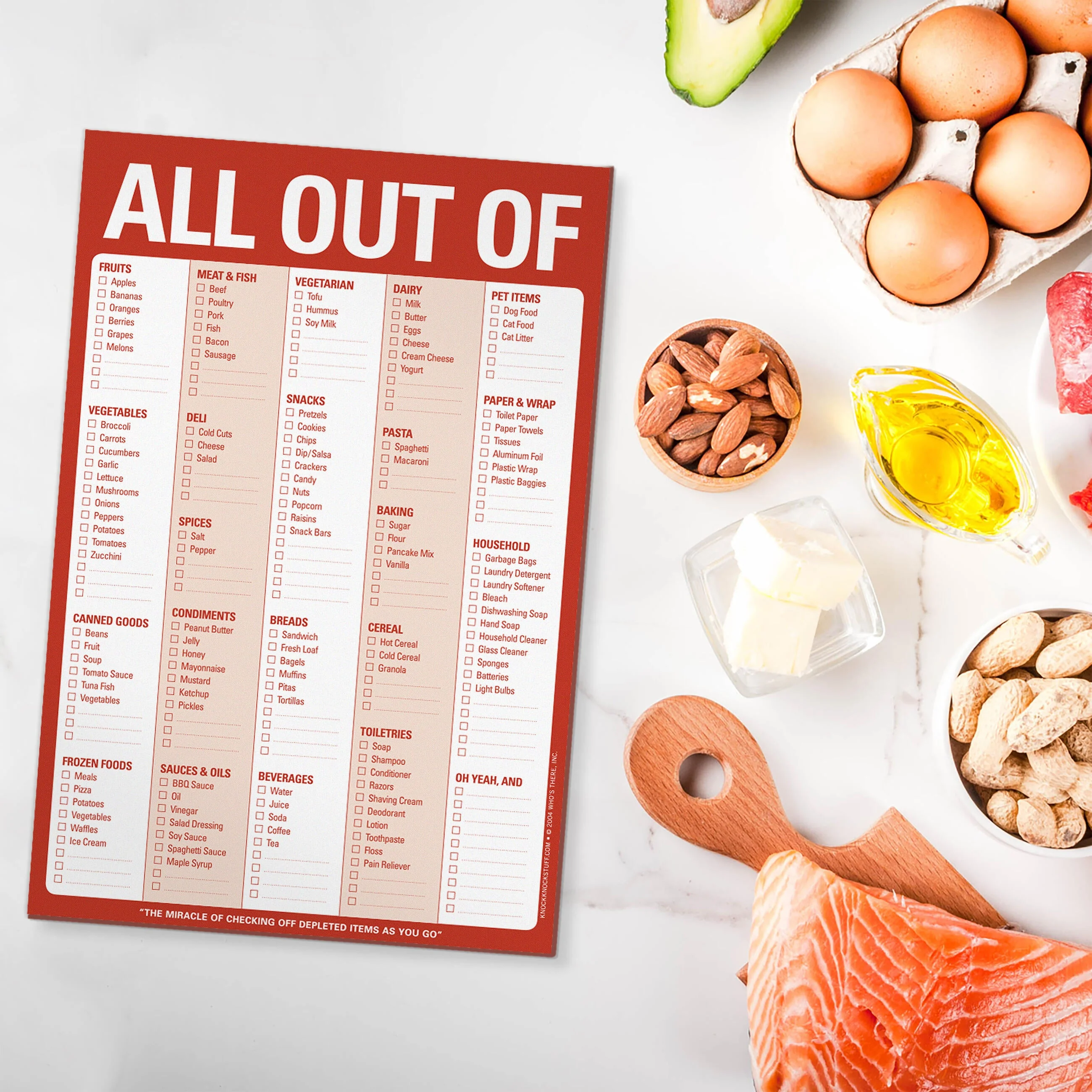 All Out Of Pad with Magnet (Red) - Image 6