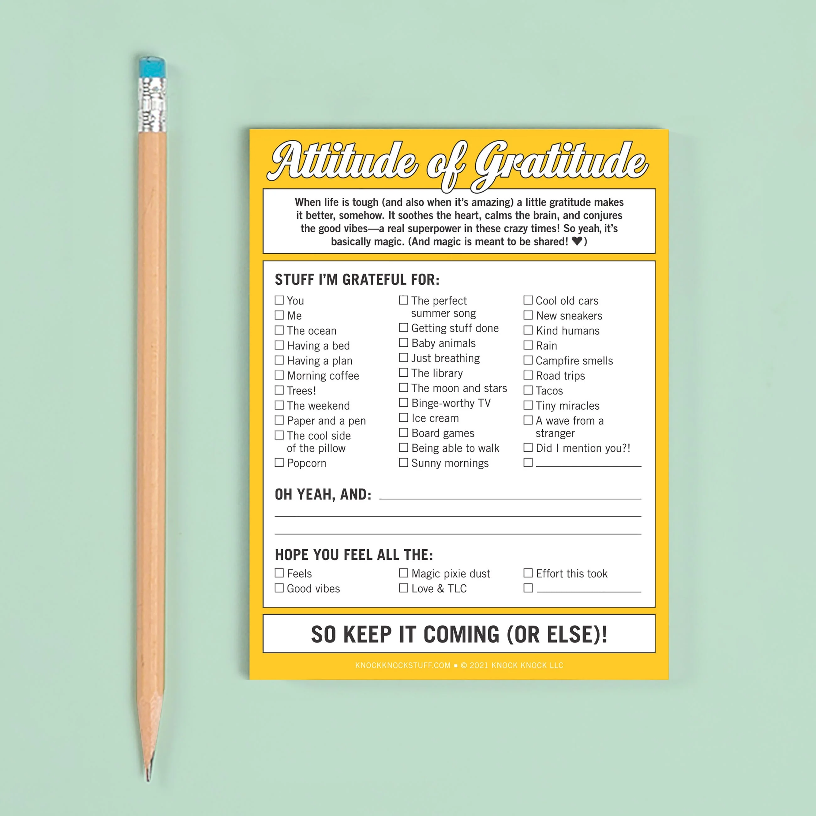 Attitude of Gratitude Nifty Note - Image 4