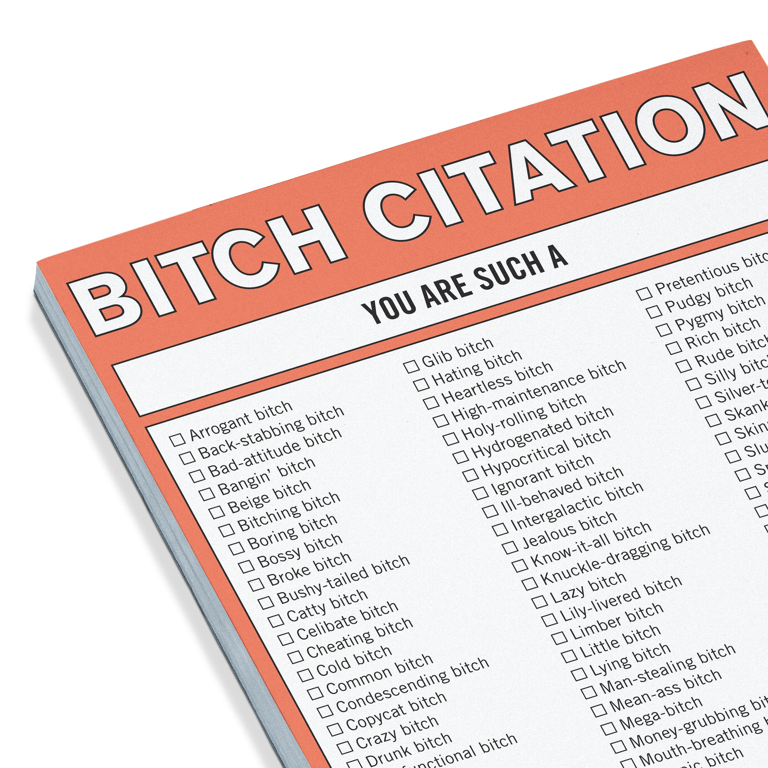 Bitch Citation Nifty Note Pad - Image 3