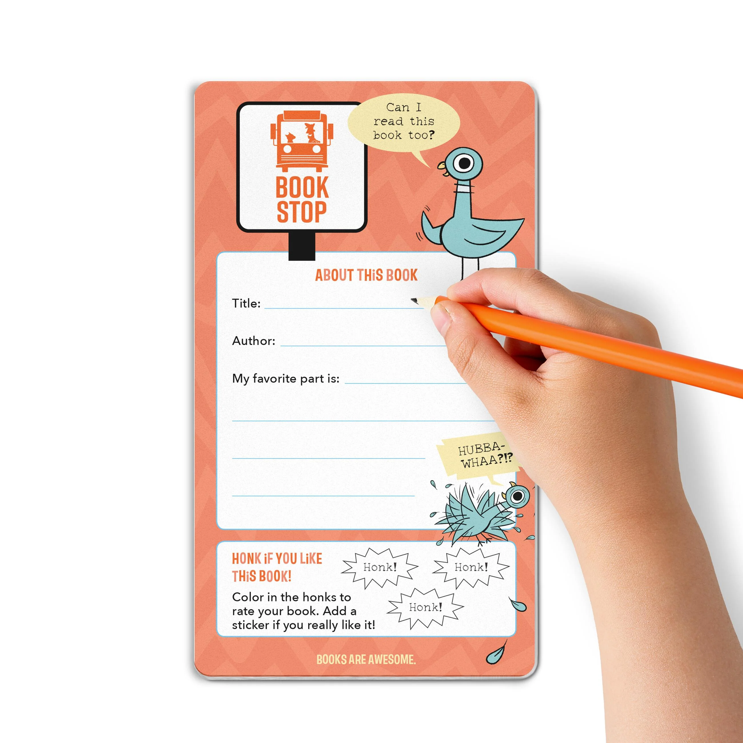 Book Stop Bookmarks (The Pigeon) - Image 5