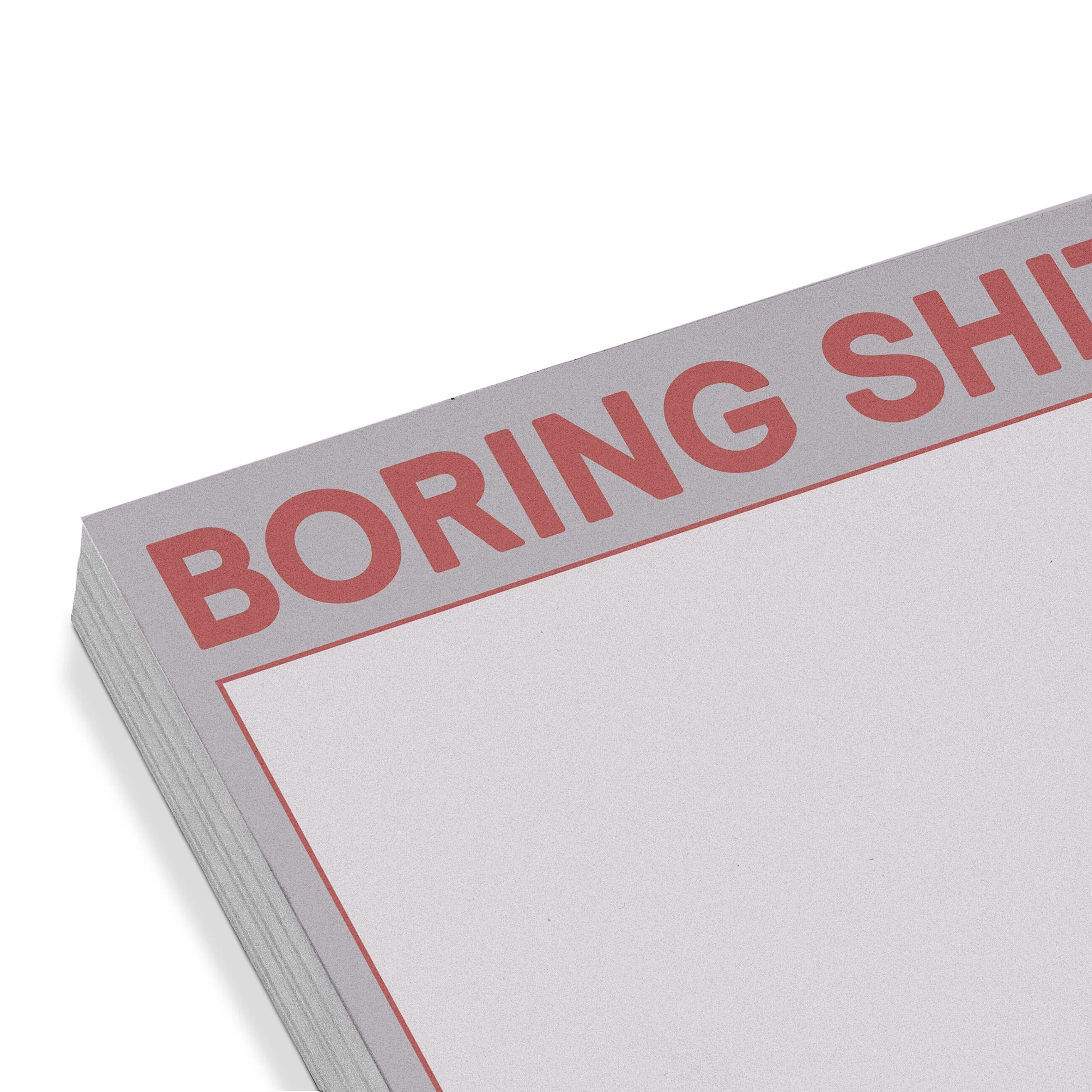 Boring Shit Sticky Note Pad - Image 2