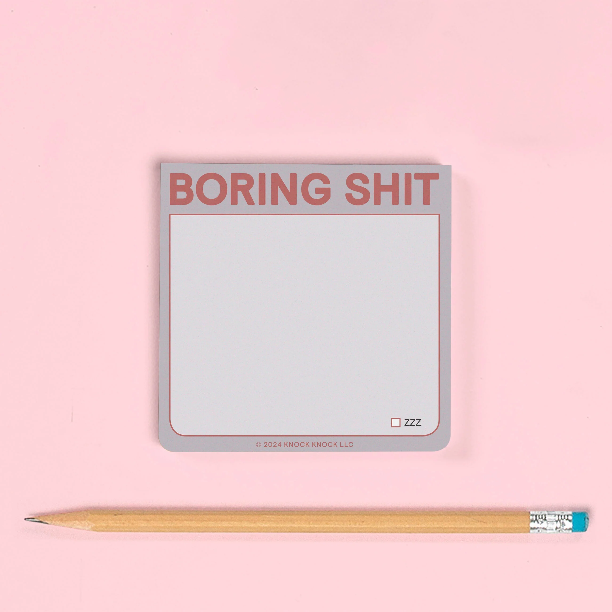 Boring Shit Sticky Note Pad - Image 4