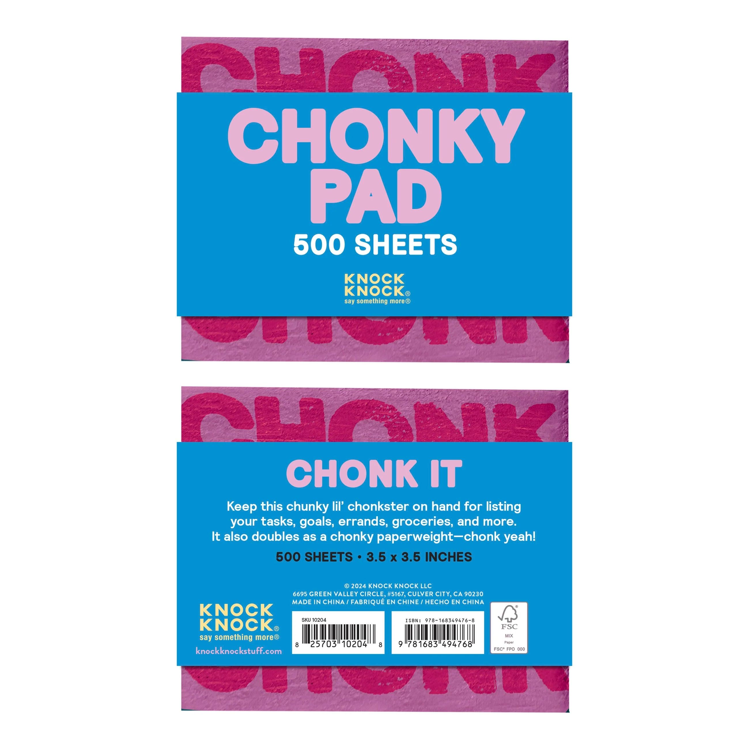 Chonky Checklist Chonky Note - Image 2
