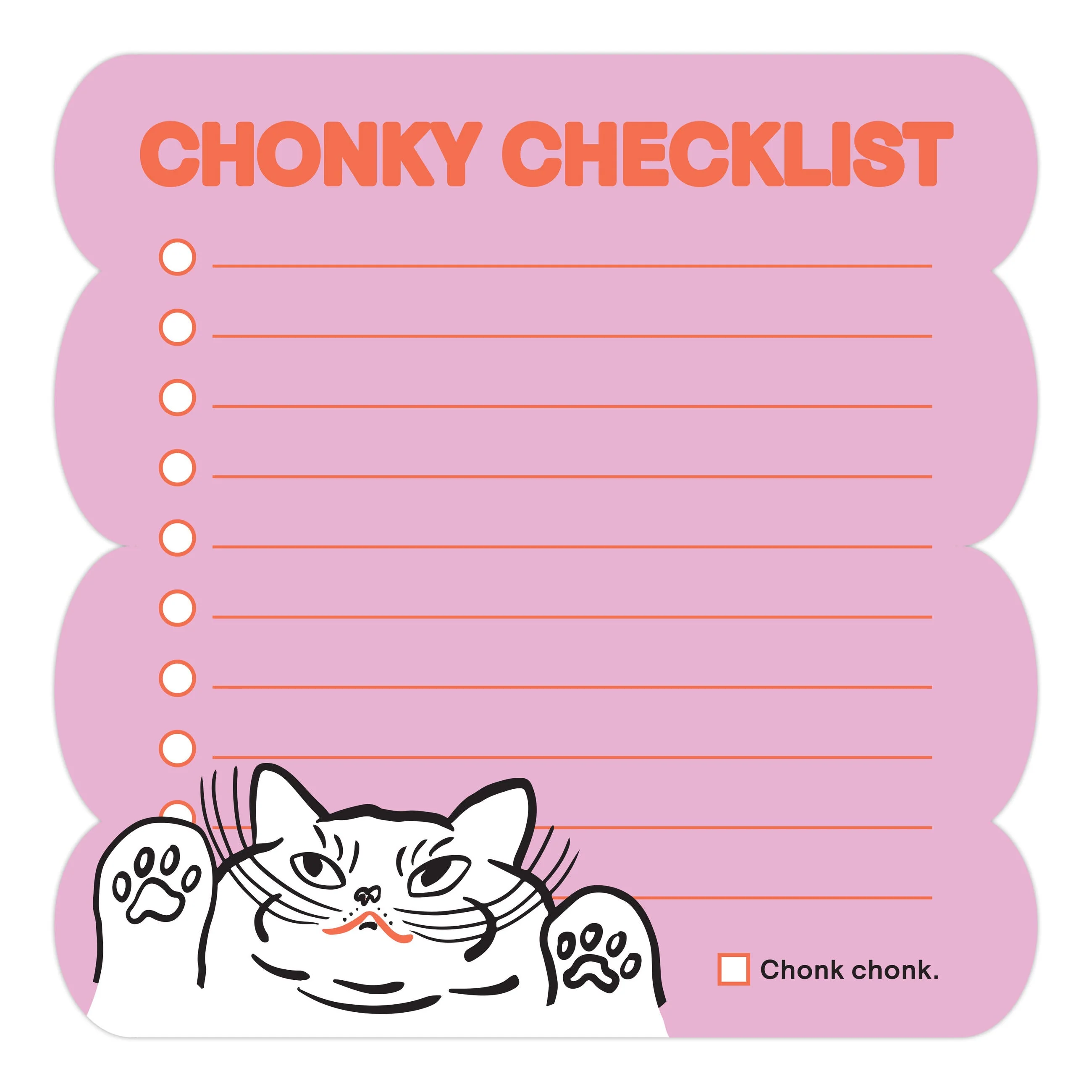 Chonky Checklist Chonky Note - Image 6