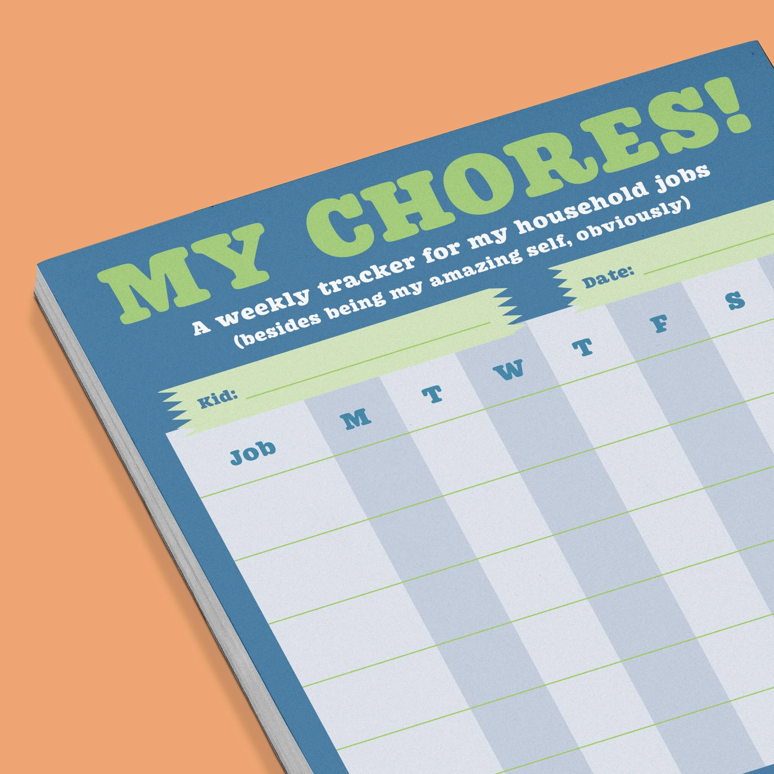 My Chores Weekly Tracker Pad Can-Do Pad with Sticker Sheet - Image 3