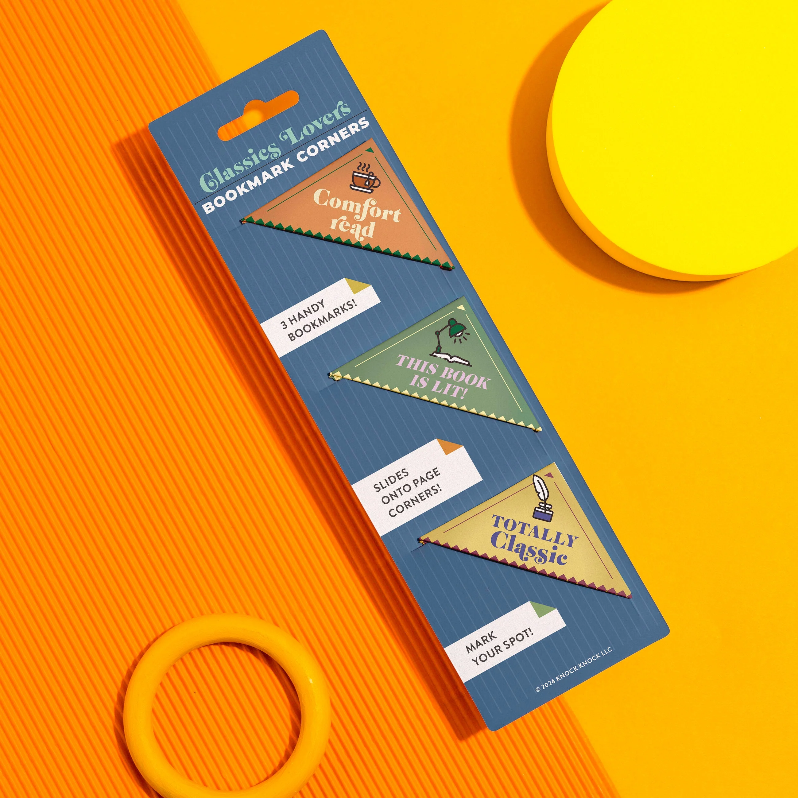 Classics Lovers Bookmark Corners, Set of 3 Unique Cardstock Bookmarks - Image 6