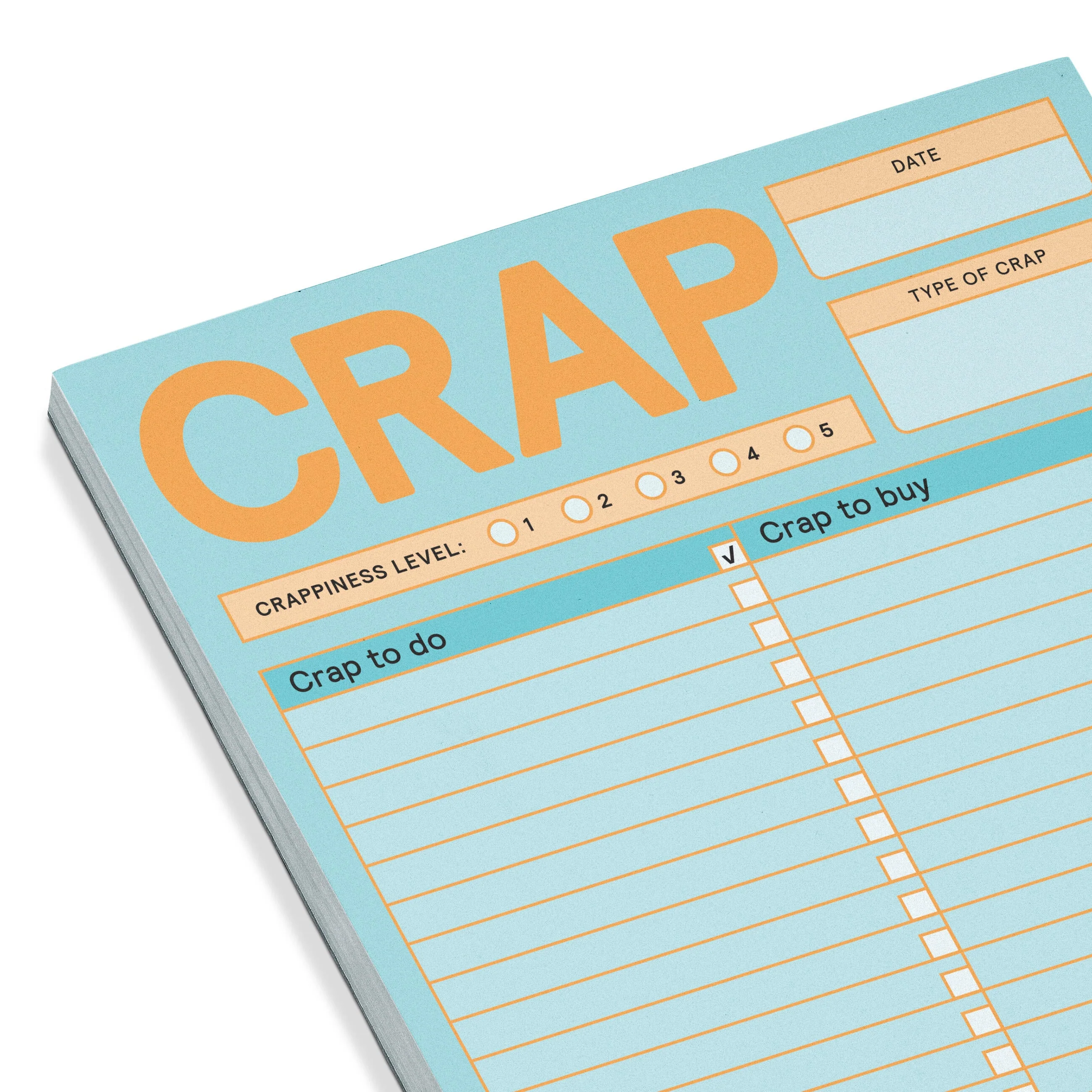Crap Pad, To Do List Note Pad (Pastel Version) - Image 3