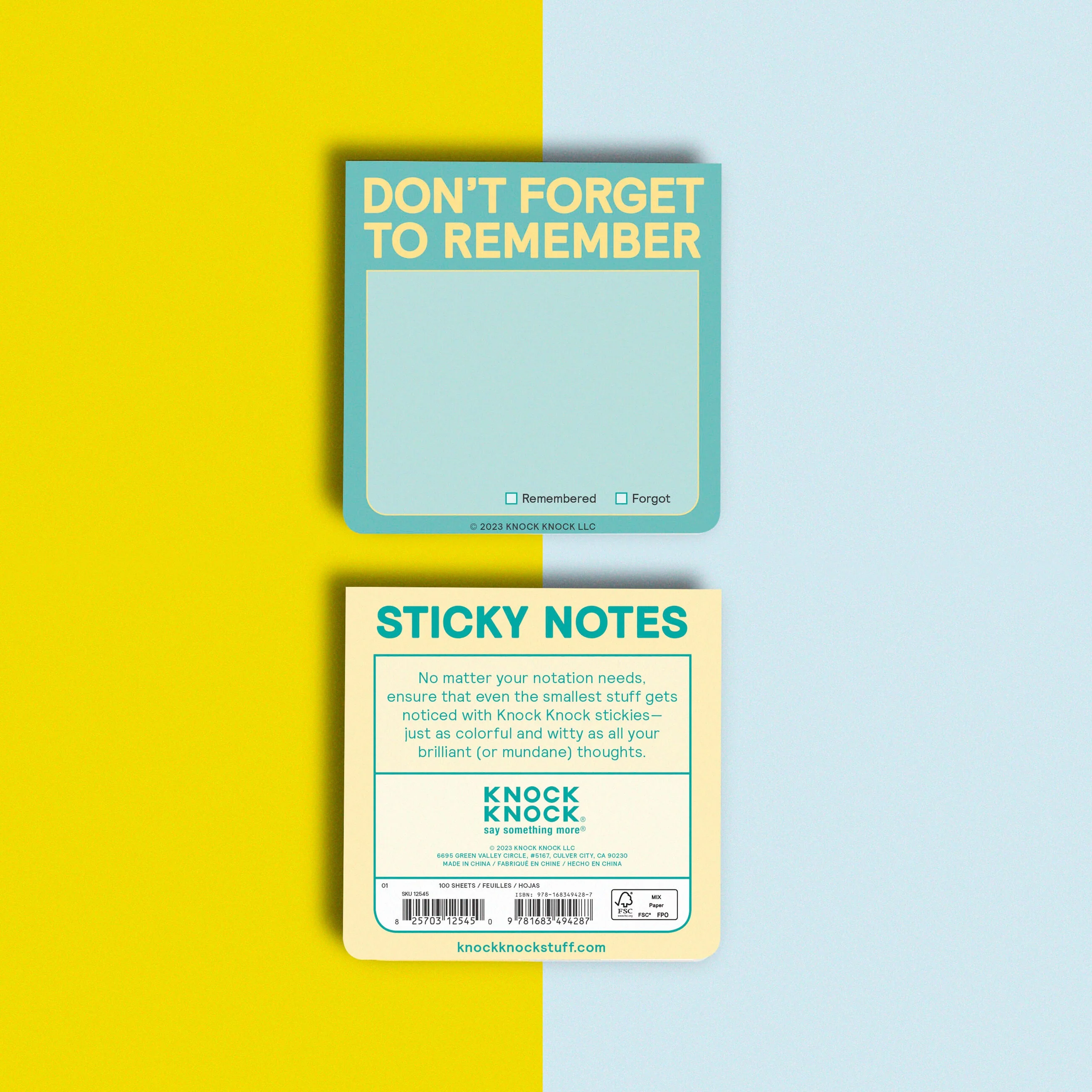 Don't Forget to Remember Sticky Note - Image 3