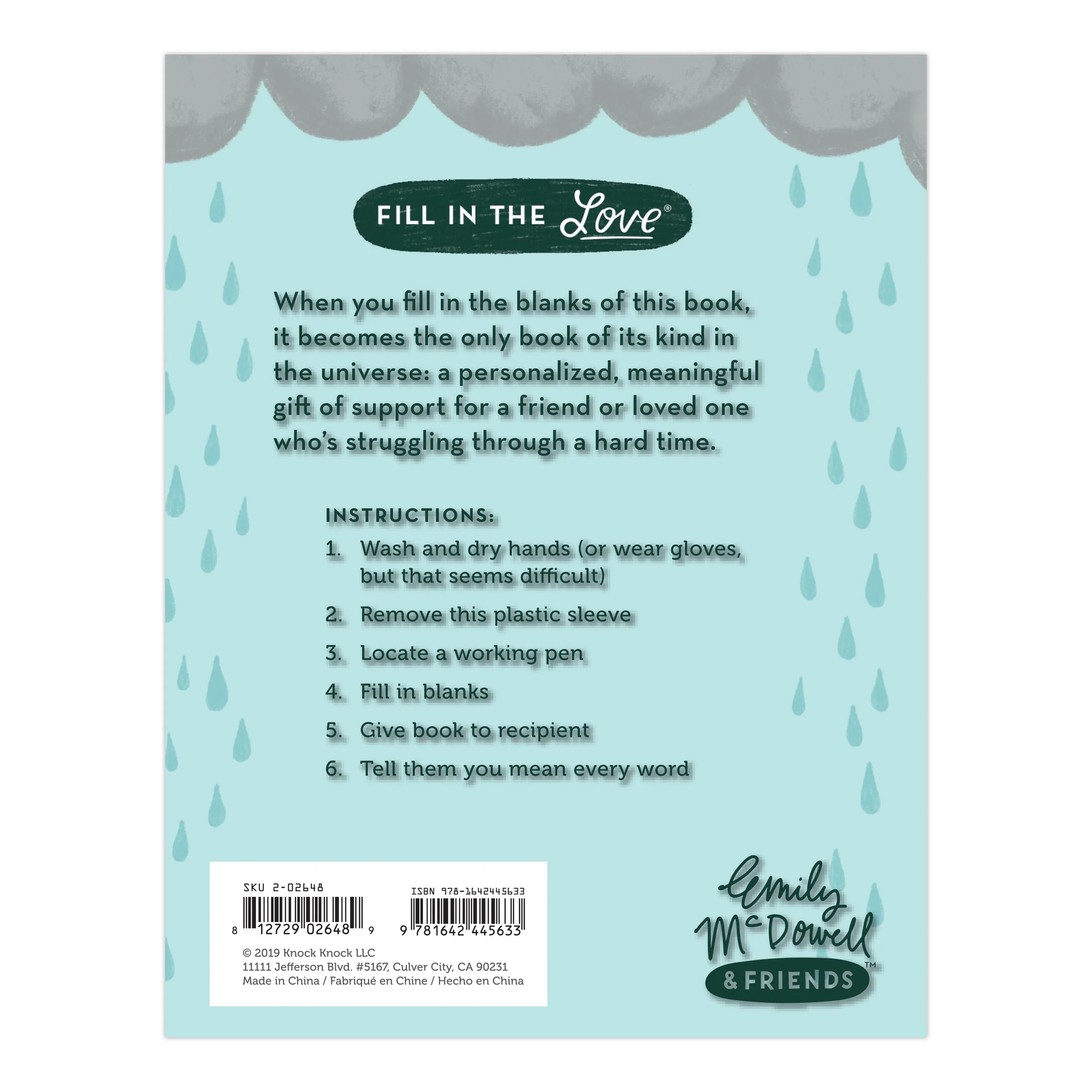 Em & Friends Feels Terrible Fill in the Love Book - Image 3