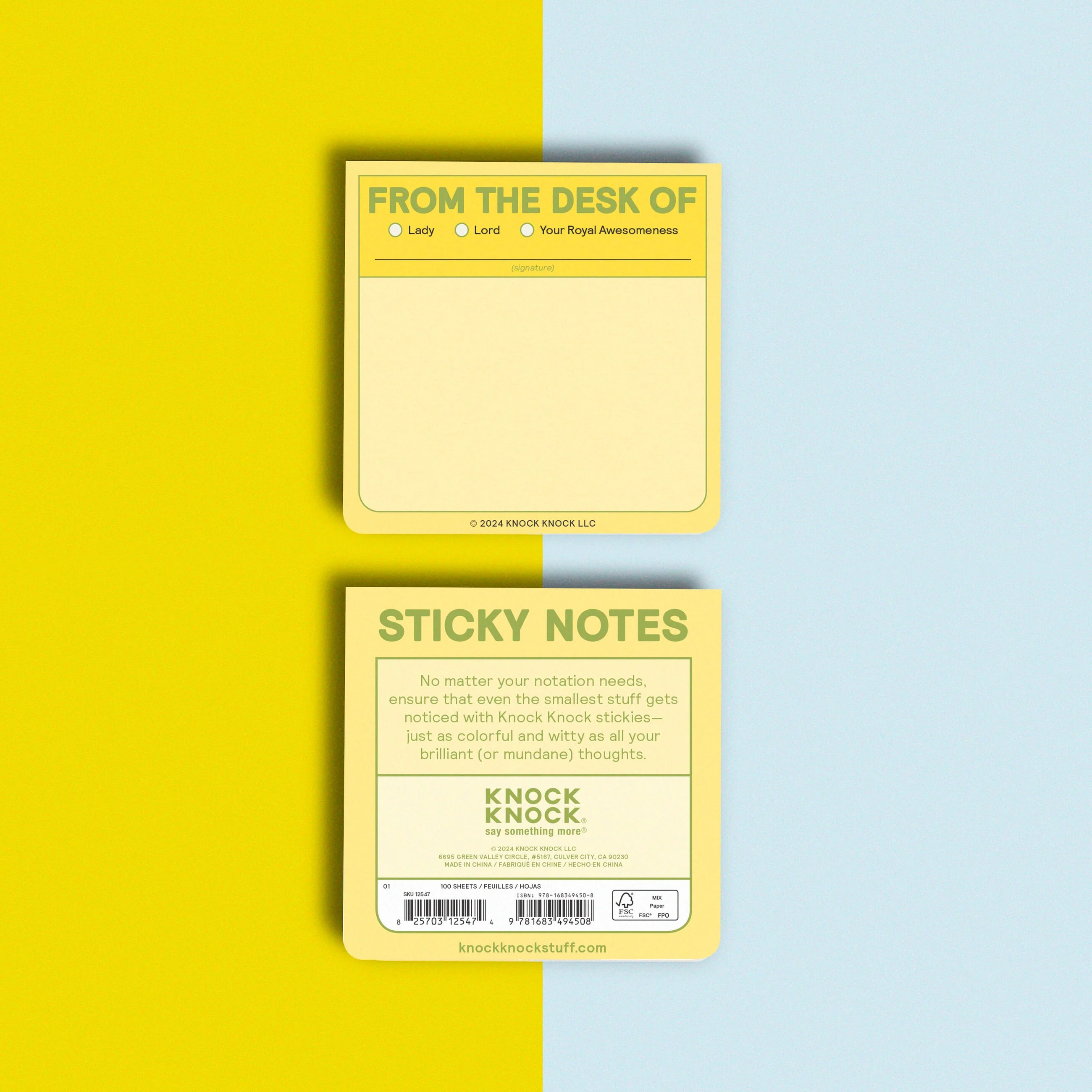From the Desk Of Sticky Note - Image 3