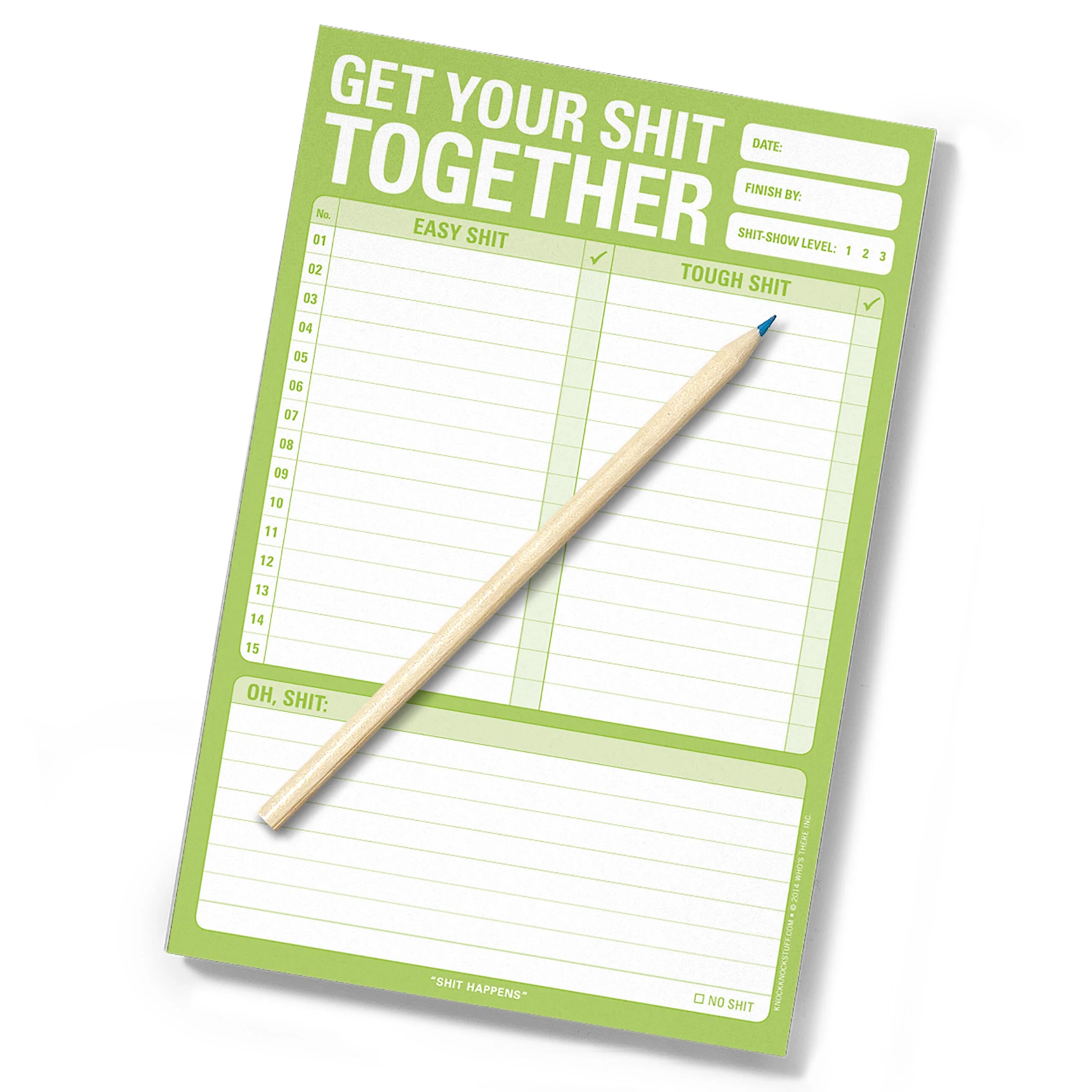 Get Your Shit Together Note Pad (Pad) - Image 4