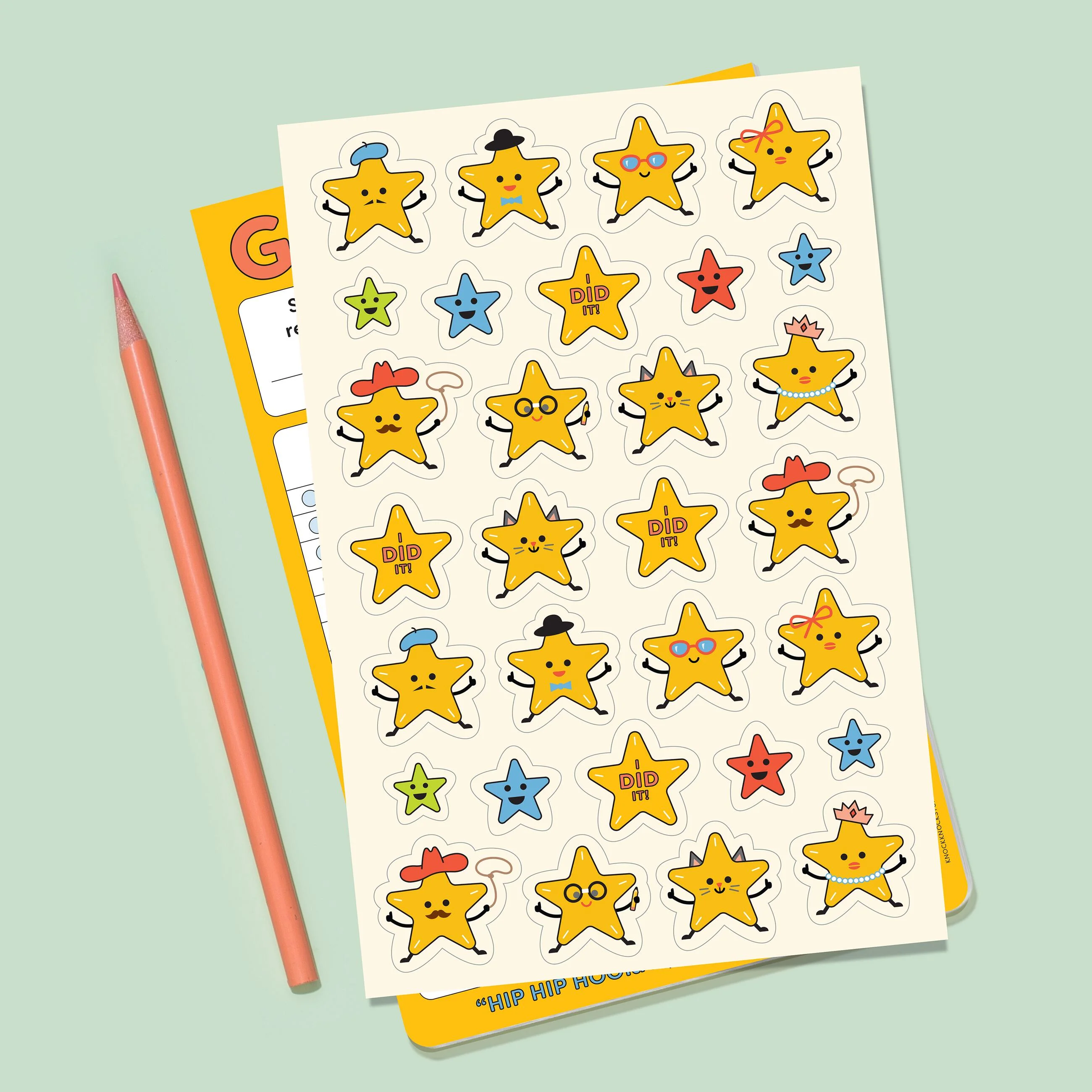 Gold Star! Playtime Pad with Sticker Sheet - Image 5