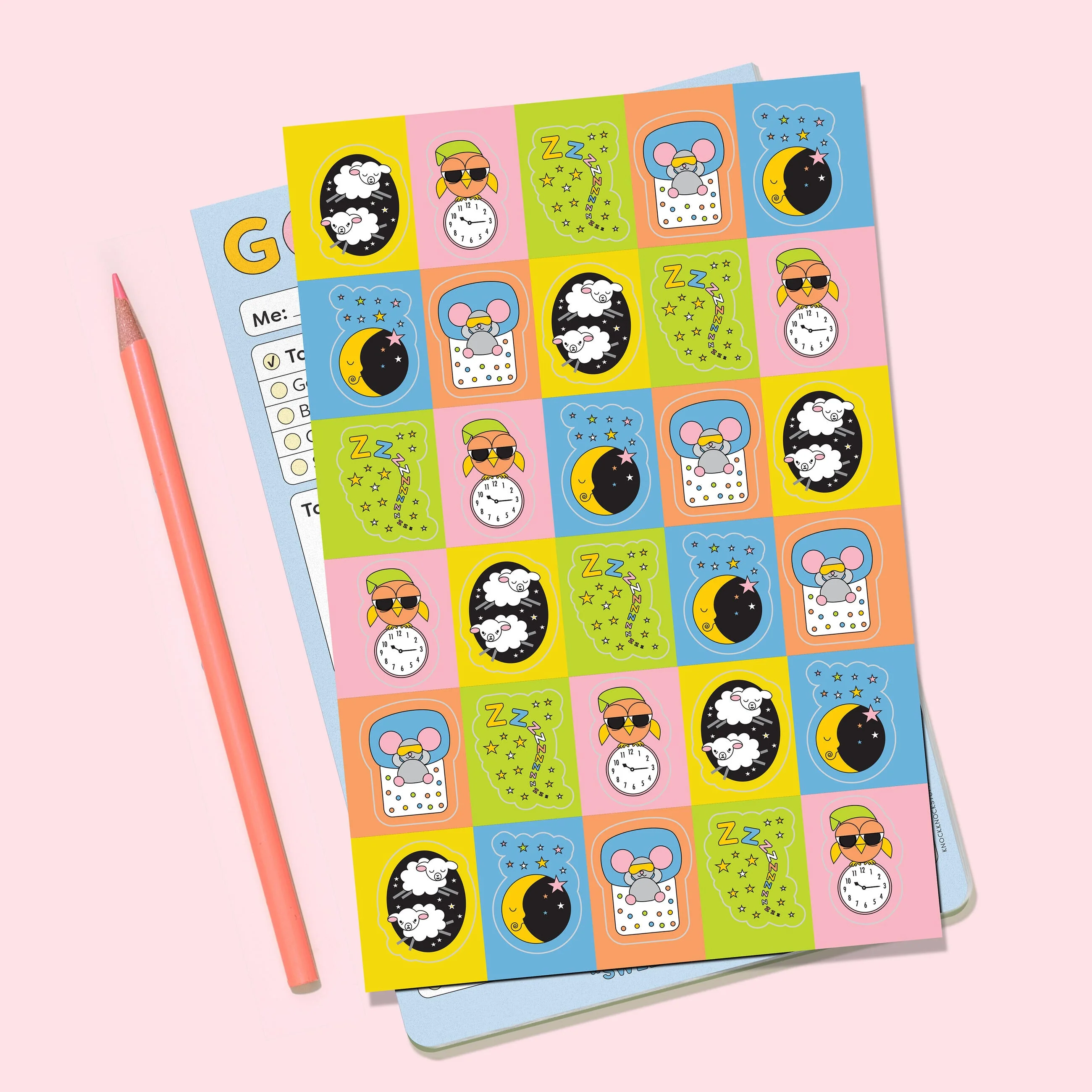 Good Night Playtime Pad with Sticker Sheet - Image 5
