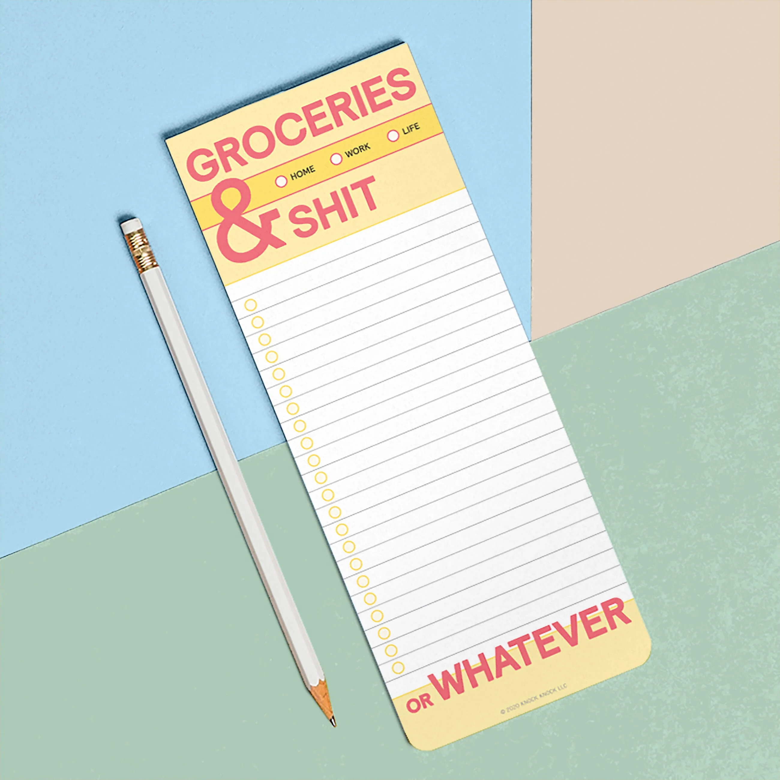 Groceries and Shit Make-a-List Pad - Image 4