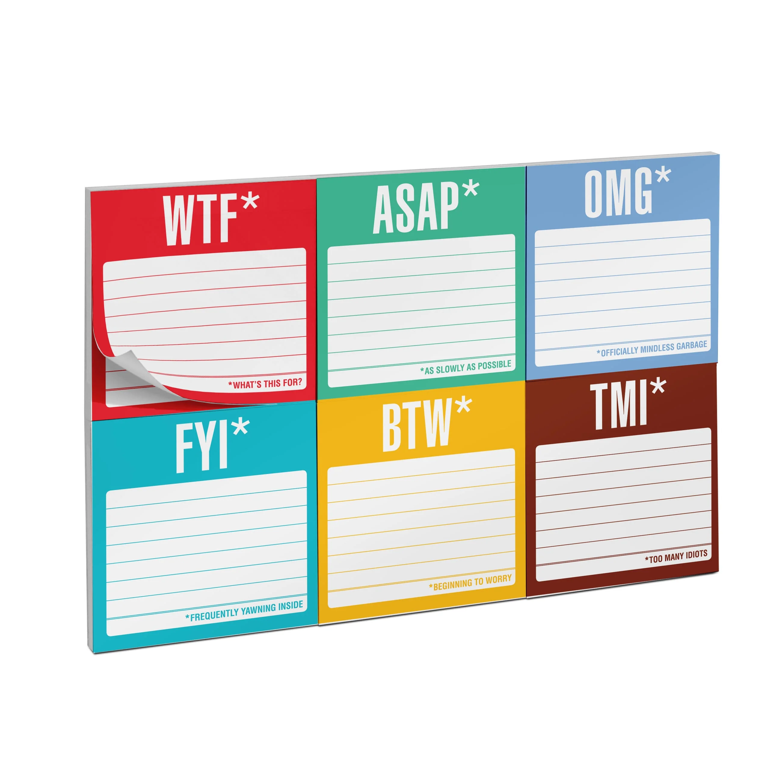 Honest Acronyms Sticky Notes Set / Packet - Image 4
