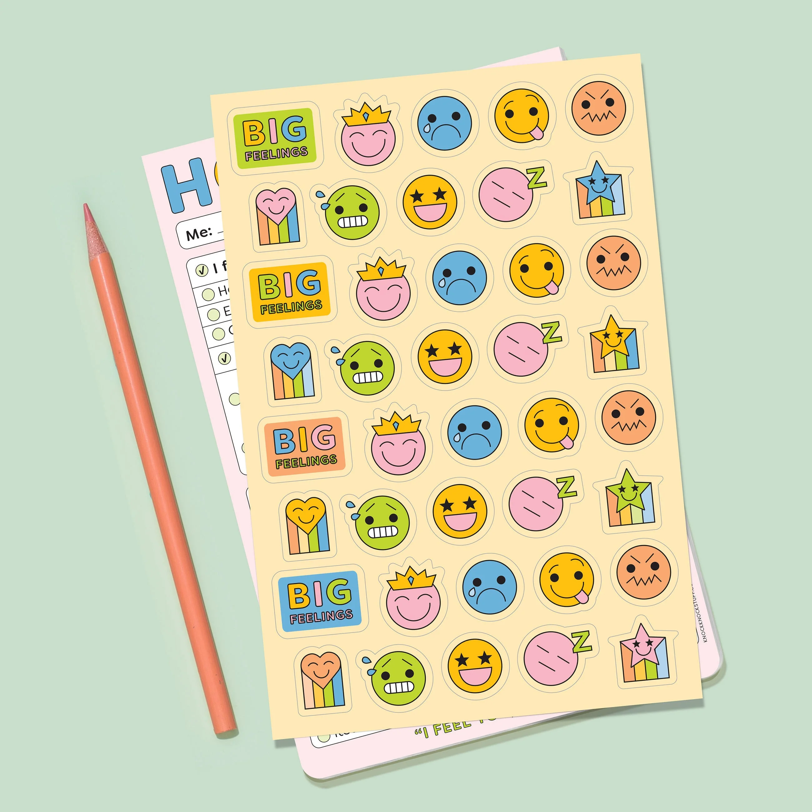 How I Feel Today Playtime Pad with Sticker Sheet - Image 5