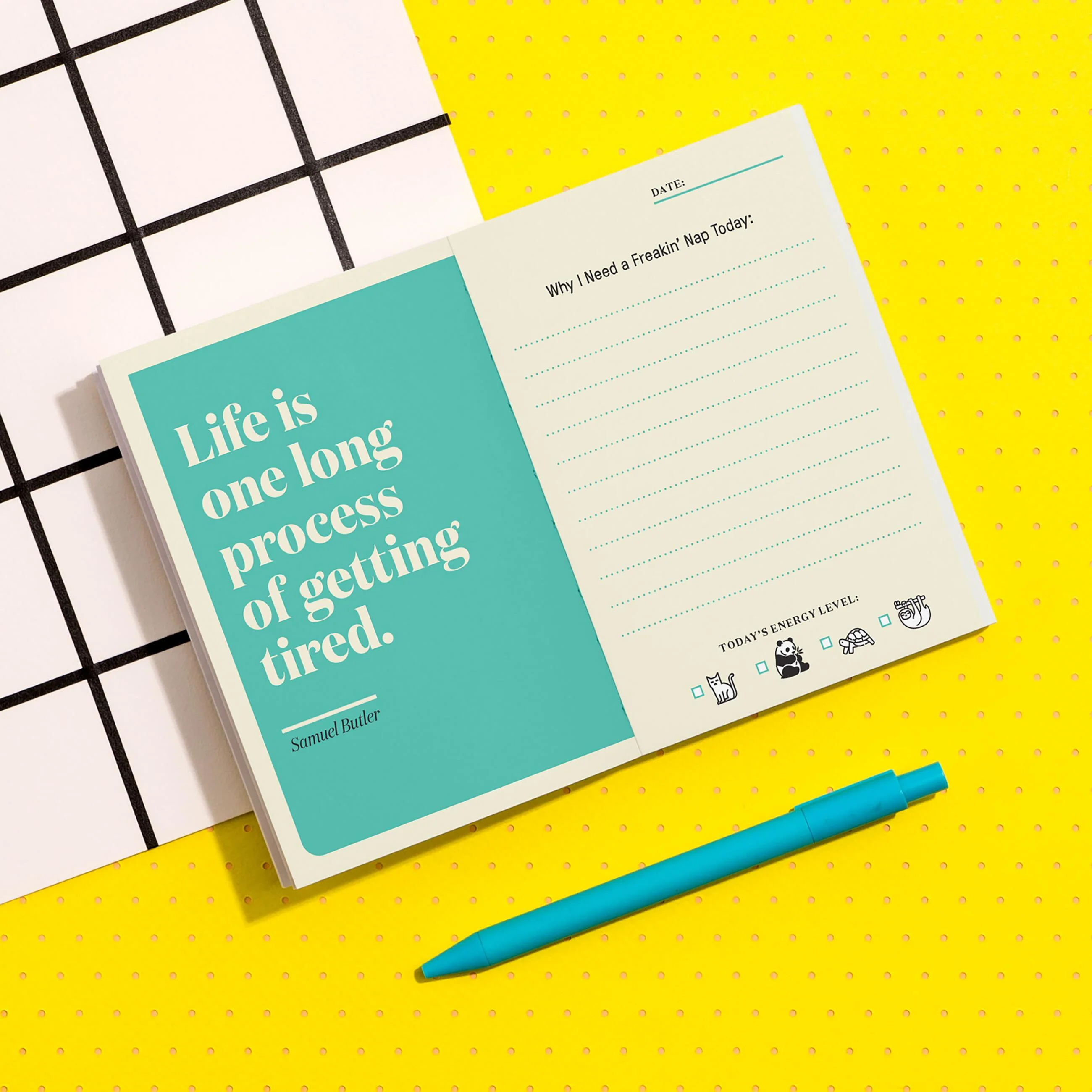 I Need a Freakin' Nap Mini Inner-Truth Journal (Pastel Version) - Image 3