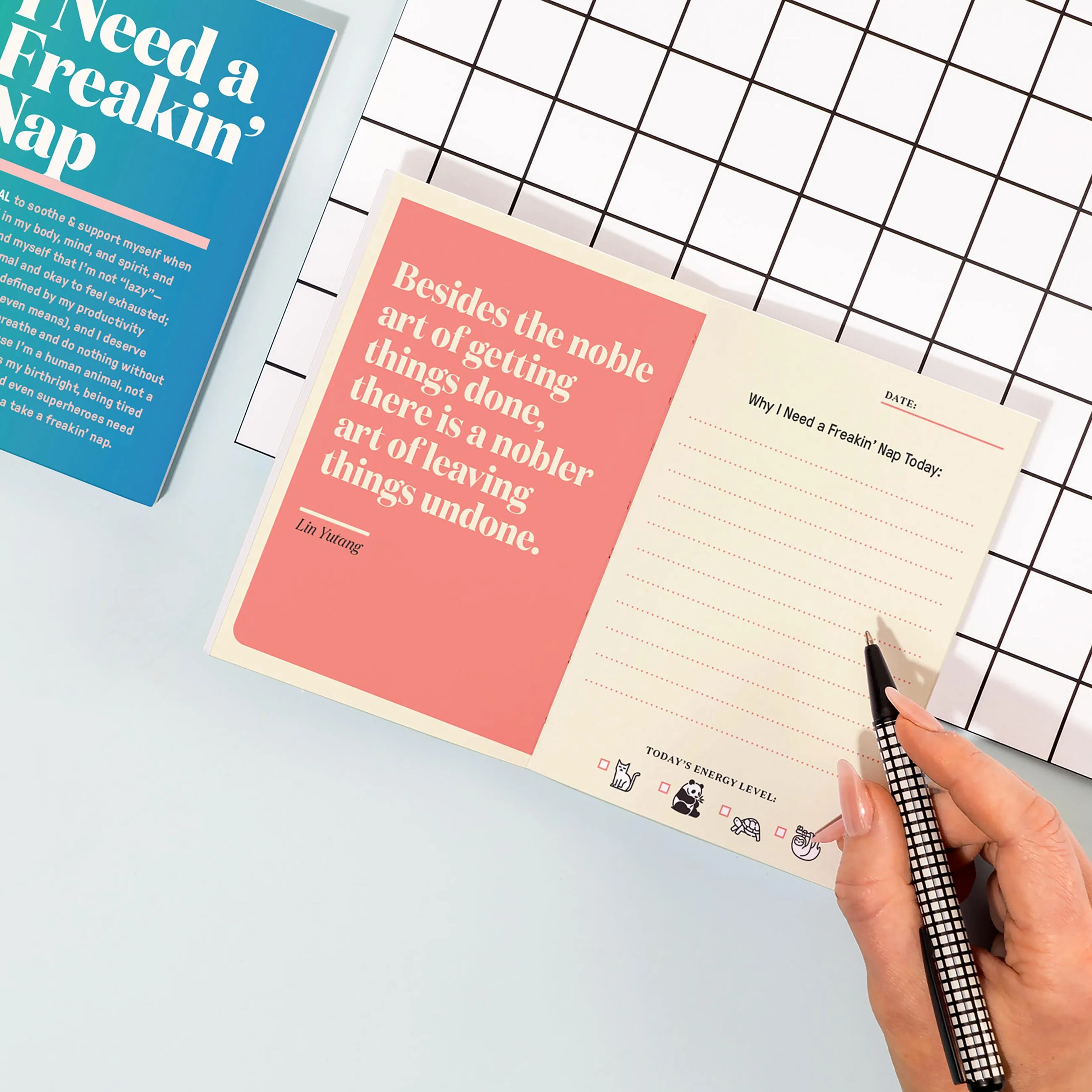 I Need a Freakin' Nap Mini Inner-Truth Journal (Pastel Version) - Image 5
