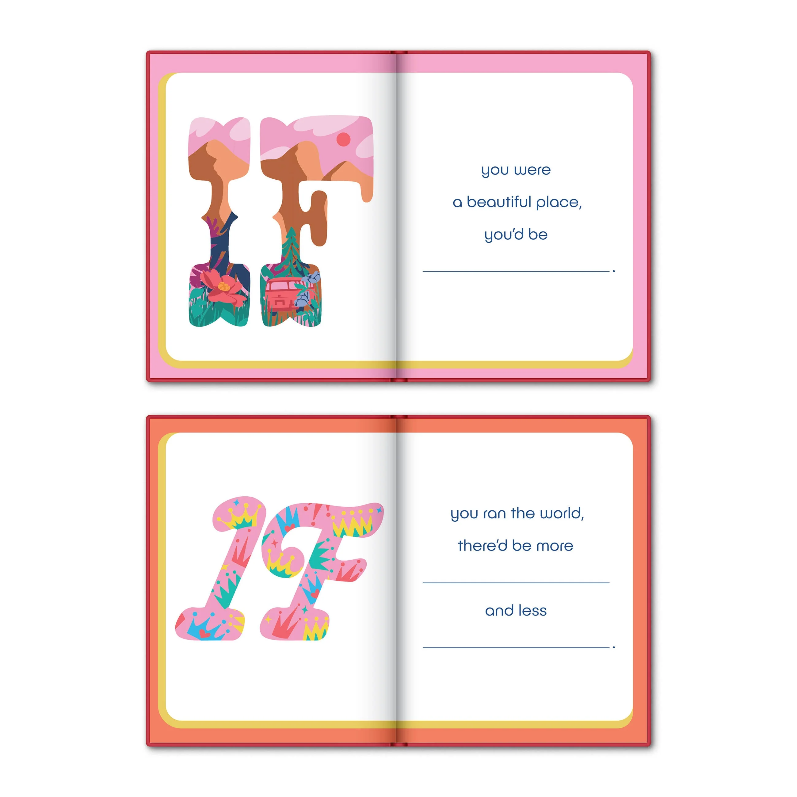 My Love, If You Were Fill-In-The-Blank Book - A Personalized Gift Book For Your Love - Image 3