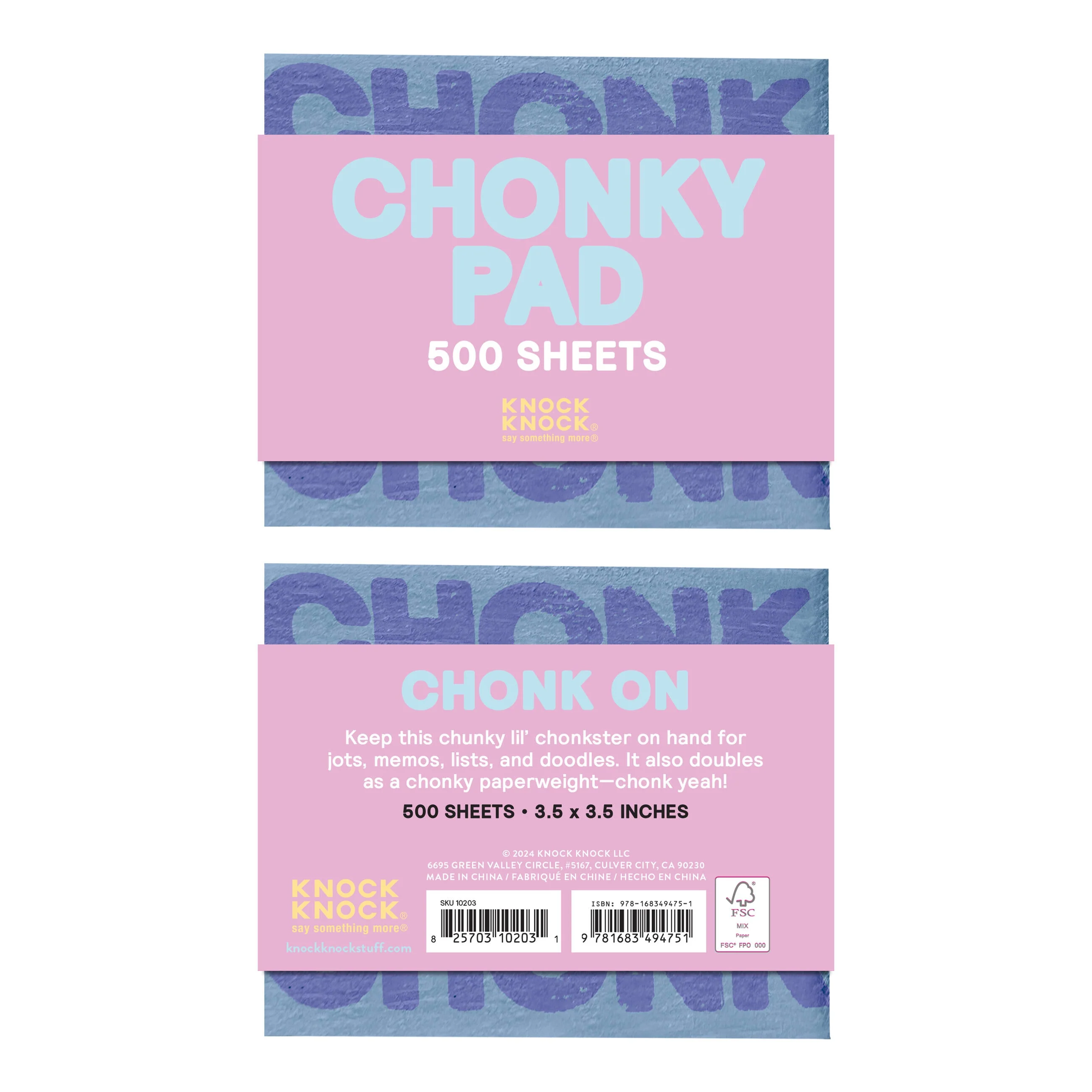 Keep On Chonkin’ Chonky Note - Image 2