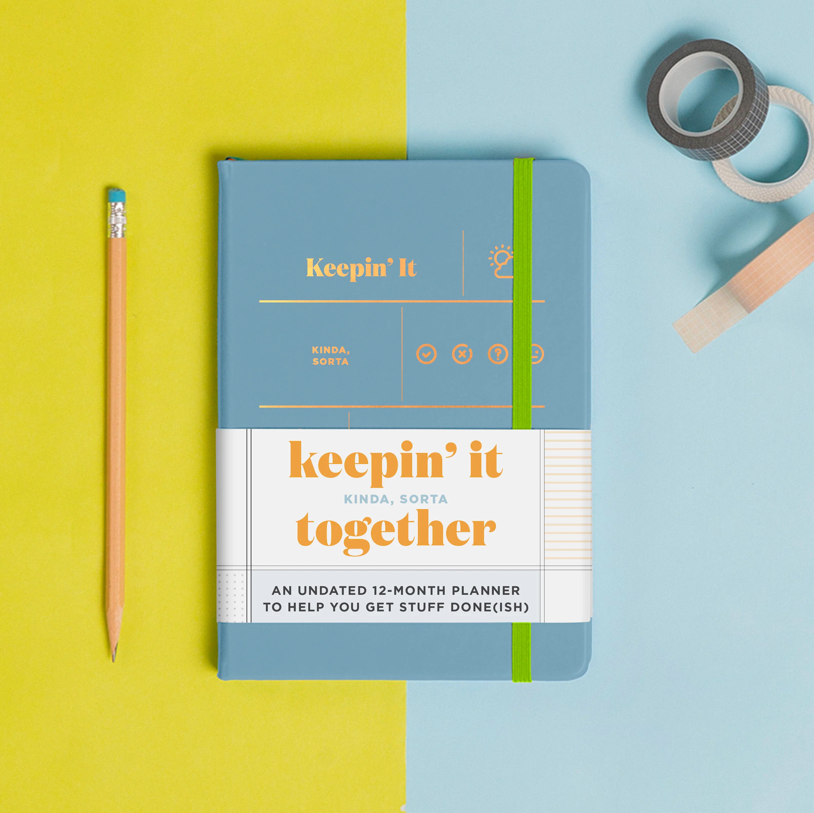 Keepin’ It Kinda, Sorta Together Large Hardcover Planner - Image 5