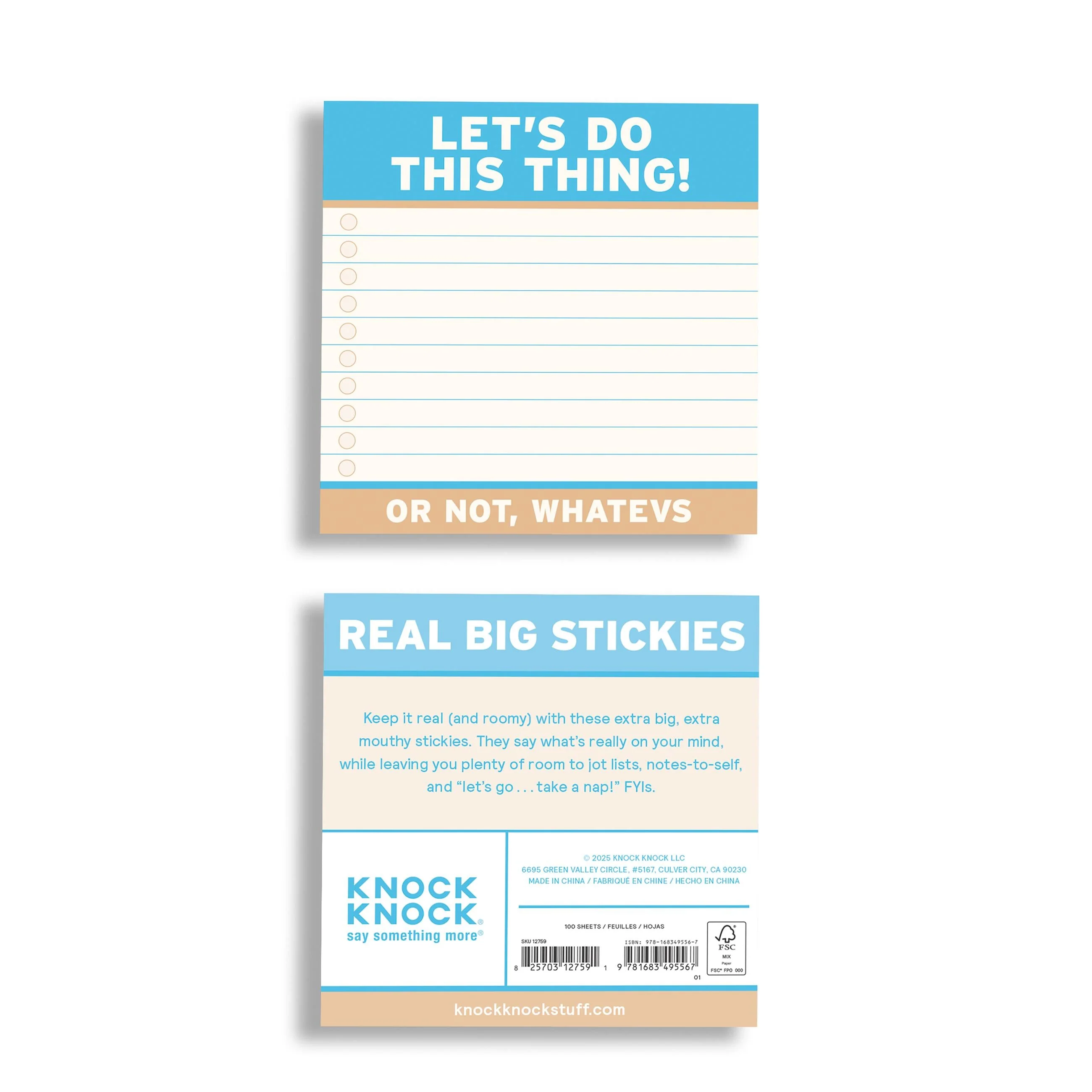 Let’s Do This Thing Real Big Stickies - Image 3