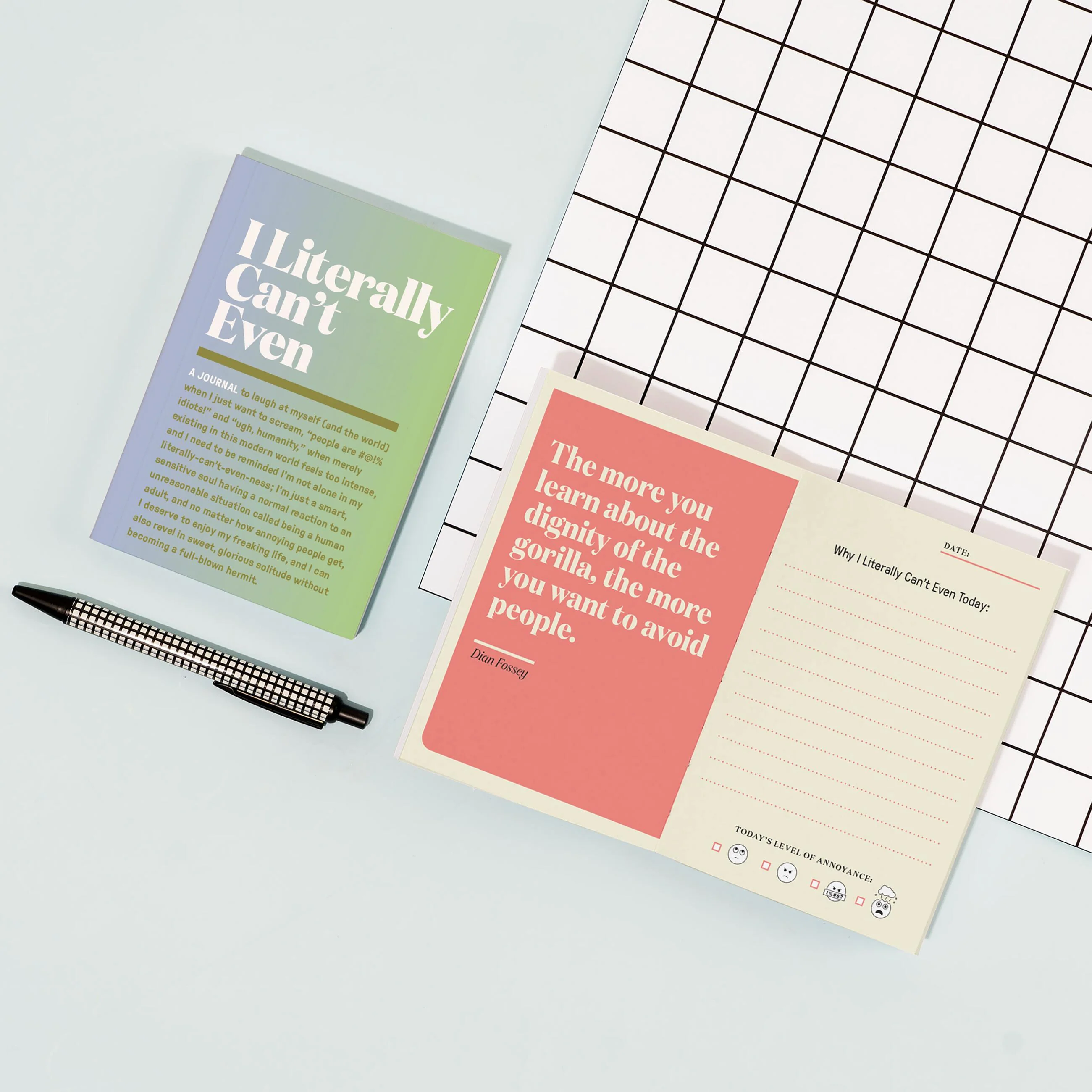 Literally Can’t Even Mini Inner-Truth Journal (Pastel Version) - Image 4