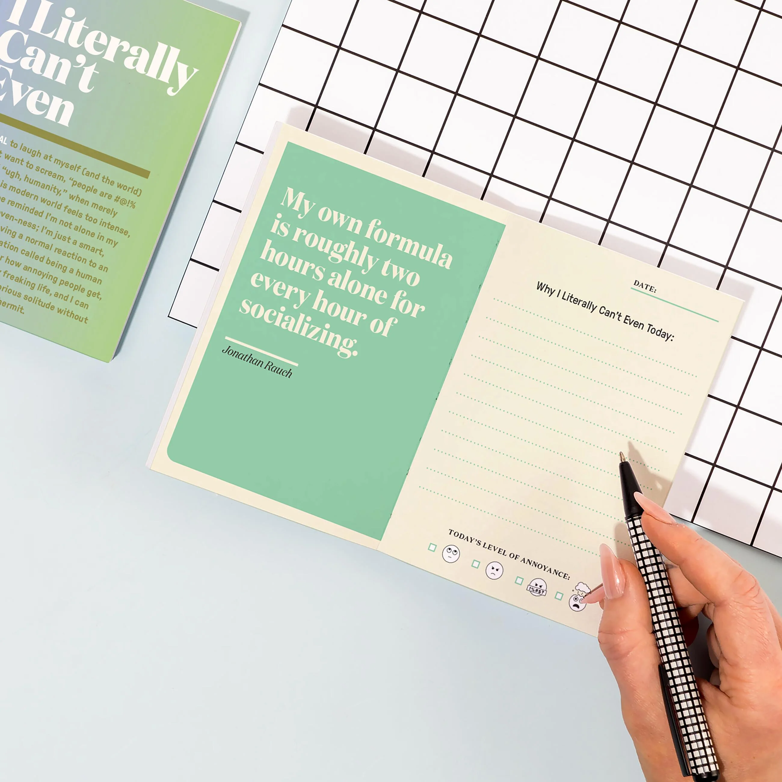 Literally Can’t Even Mini Inner-Truth Journal (Pastel Version) - Image 5