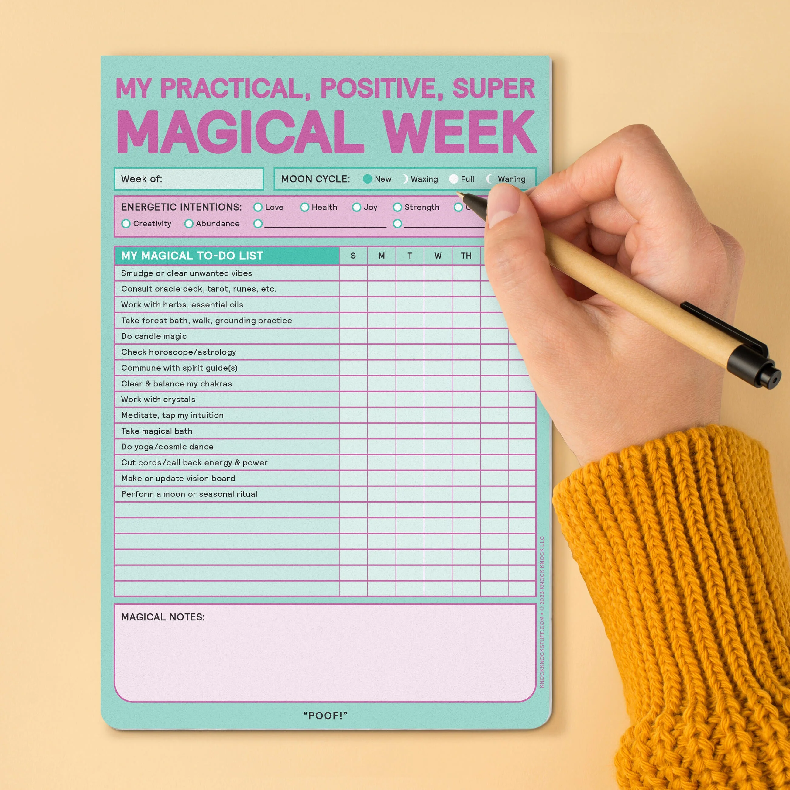Magical Week Pad - Image 5