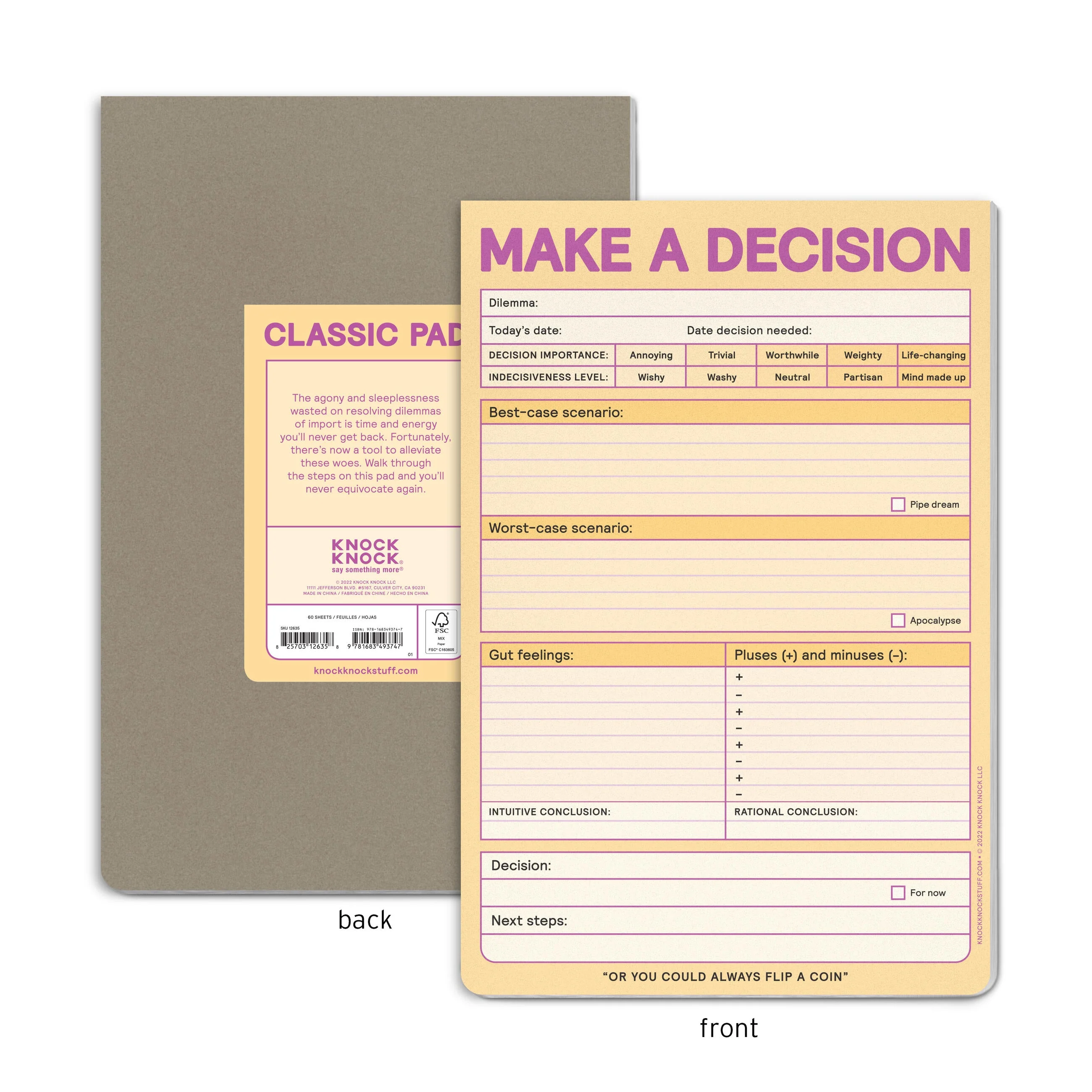 Make a Decision Pad (Pastel Version) - Image 2