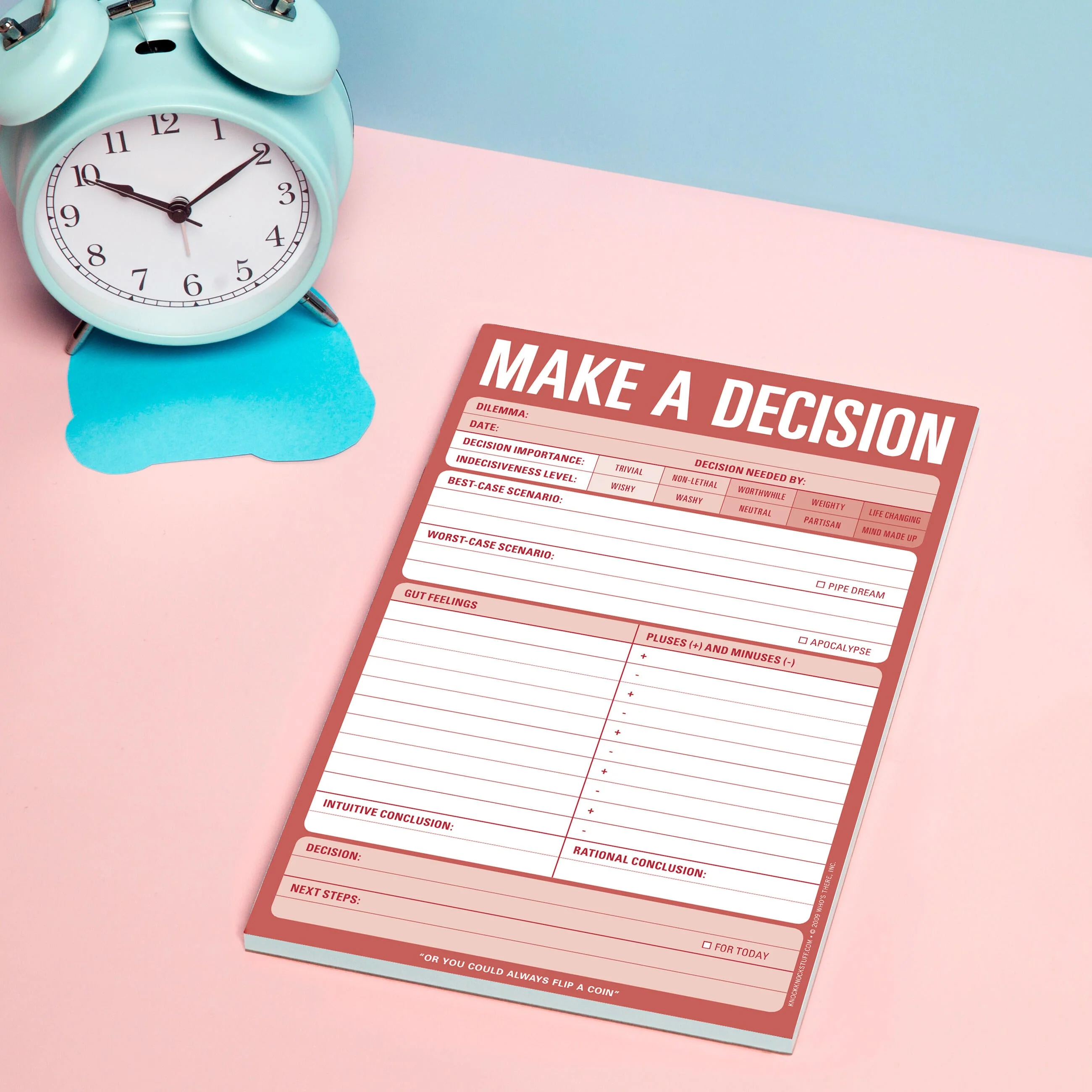 Make a Decision Pad (Red) - Image 4