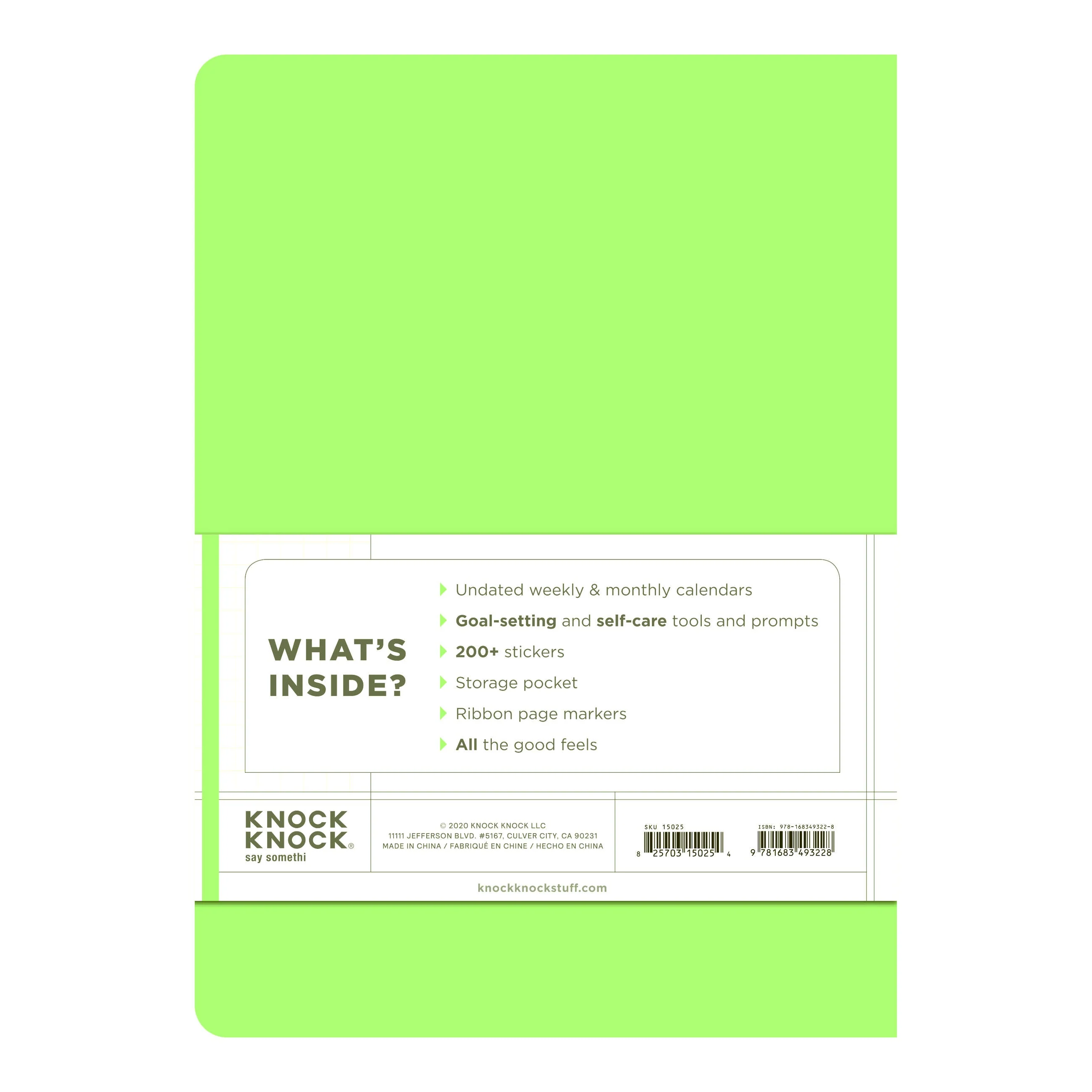 Make a Plan Undated Planner and Weekly Agenda Notebook - Image 3