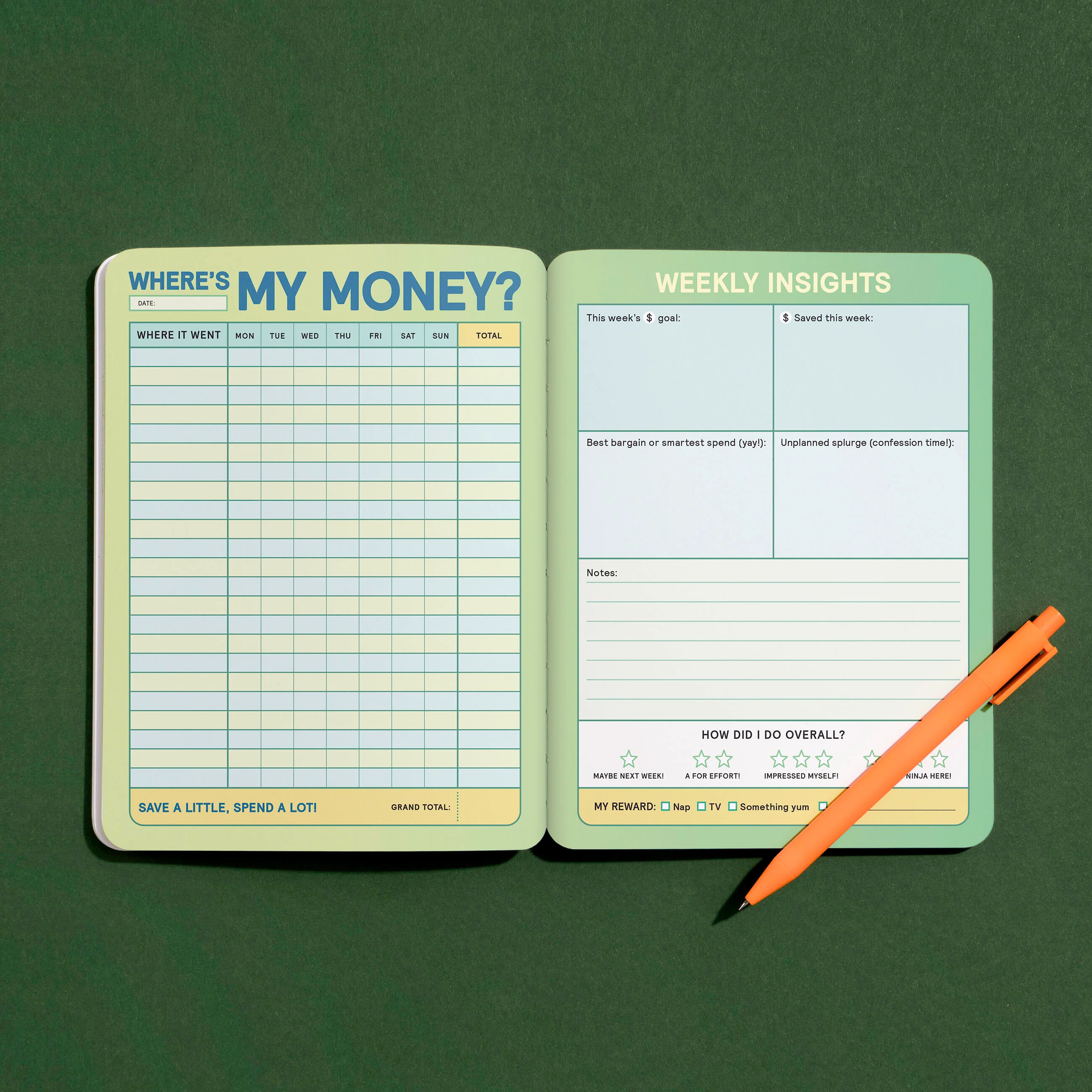 Where's My Money Habit Tracker Journal - Image 3