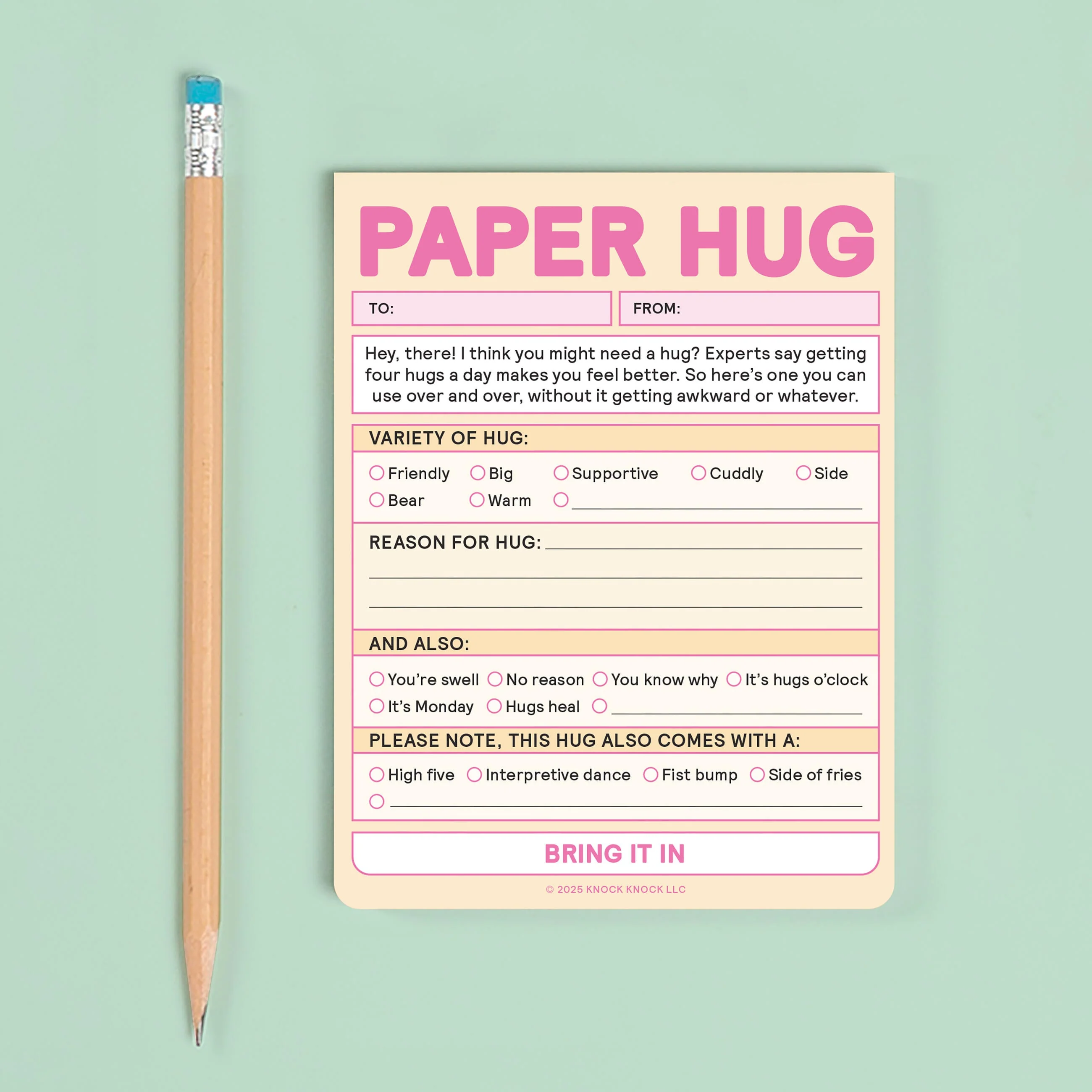 Paper Hug Nifty Note Pad - Image 4