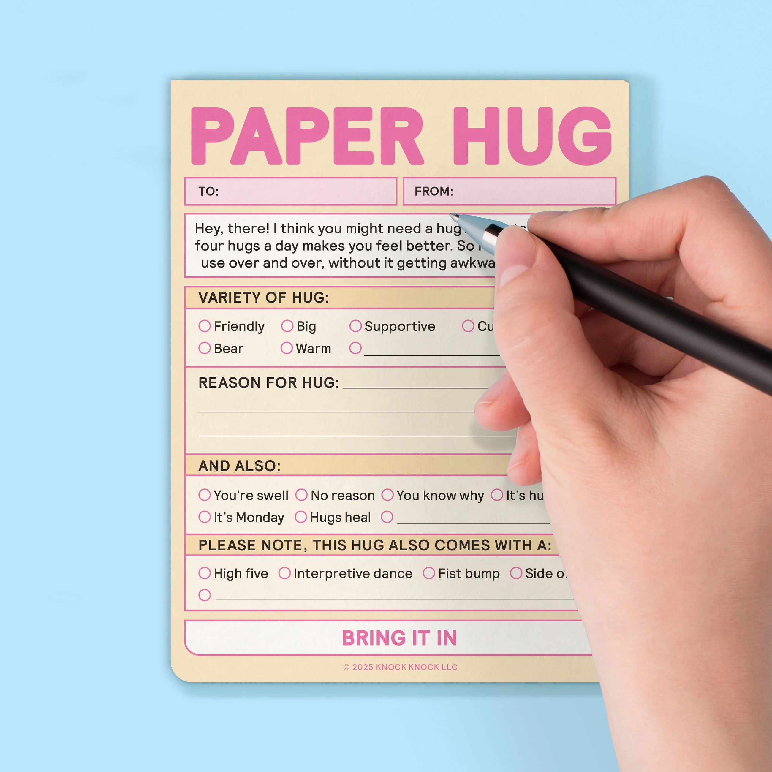 Paper Hug Nifty Note Pad - Image 5