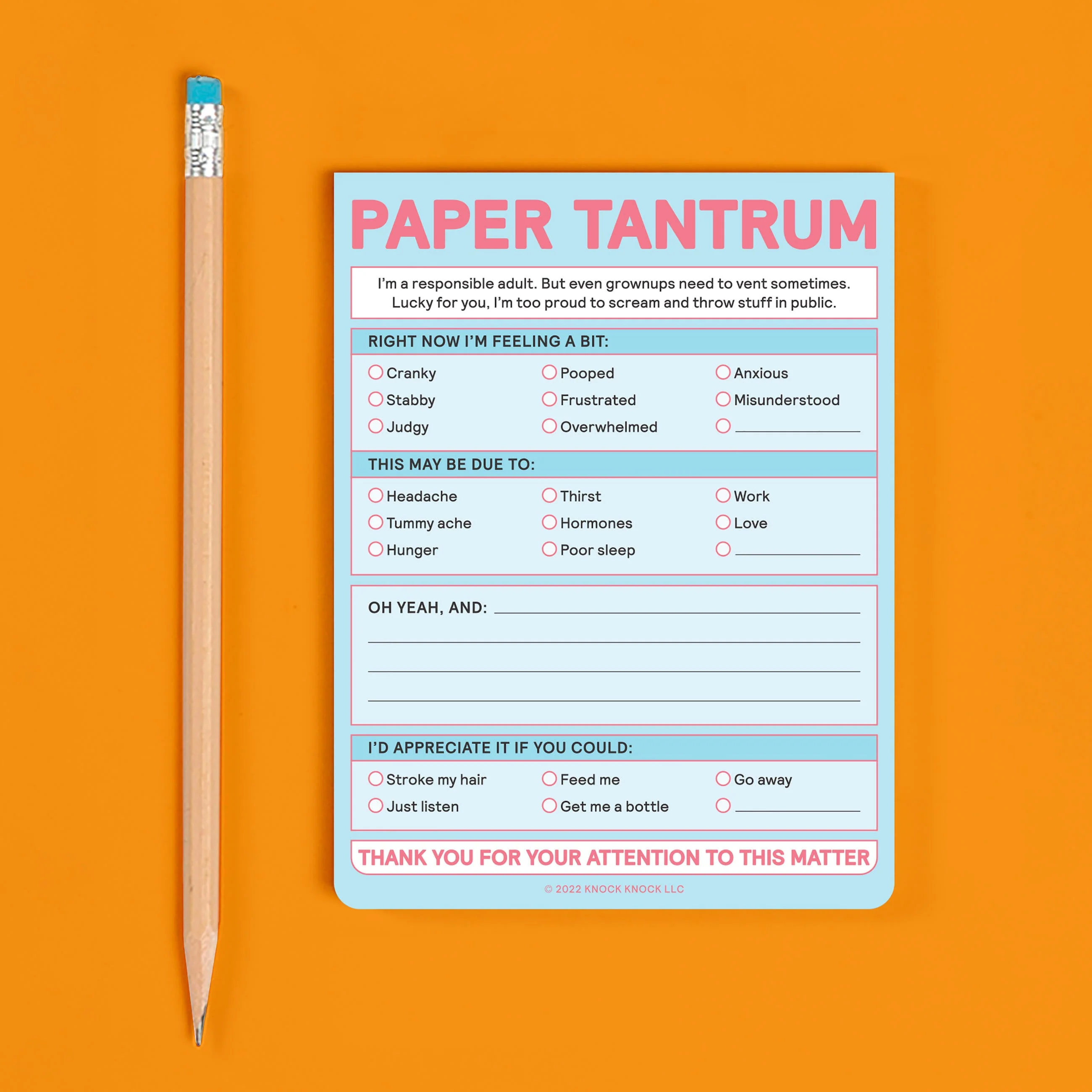 Paper Tantrum Nifty Note Pad (Pastel Version) - Image 4