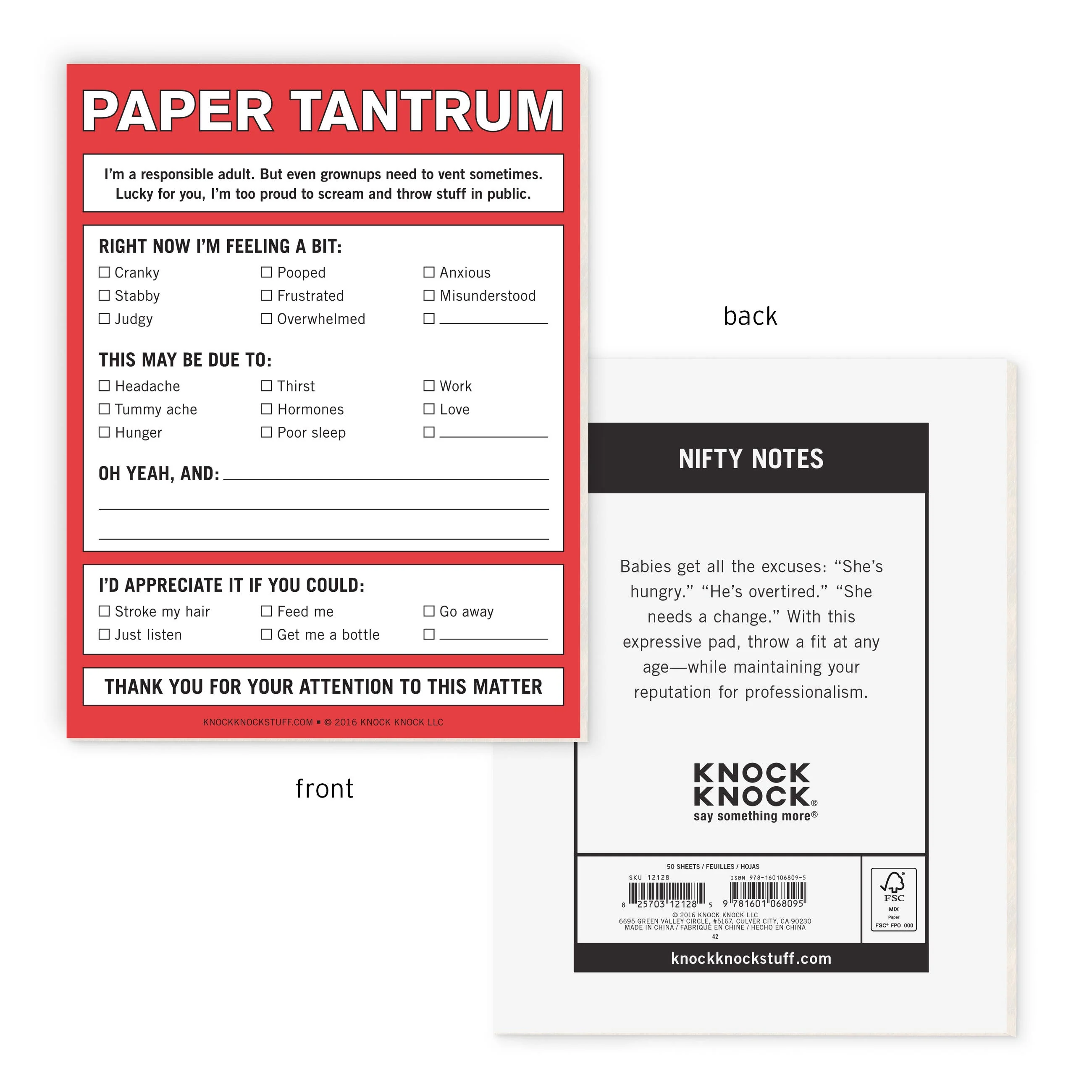 Paper Tantrum Nifty Note - Image 2