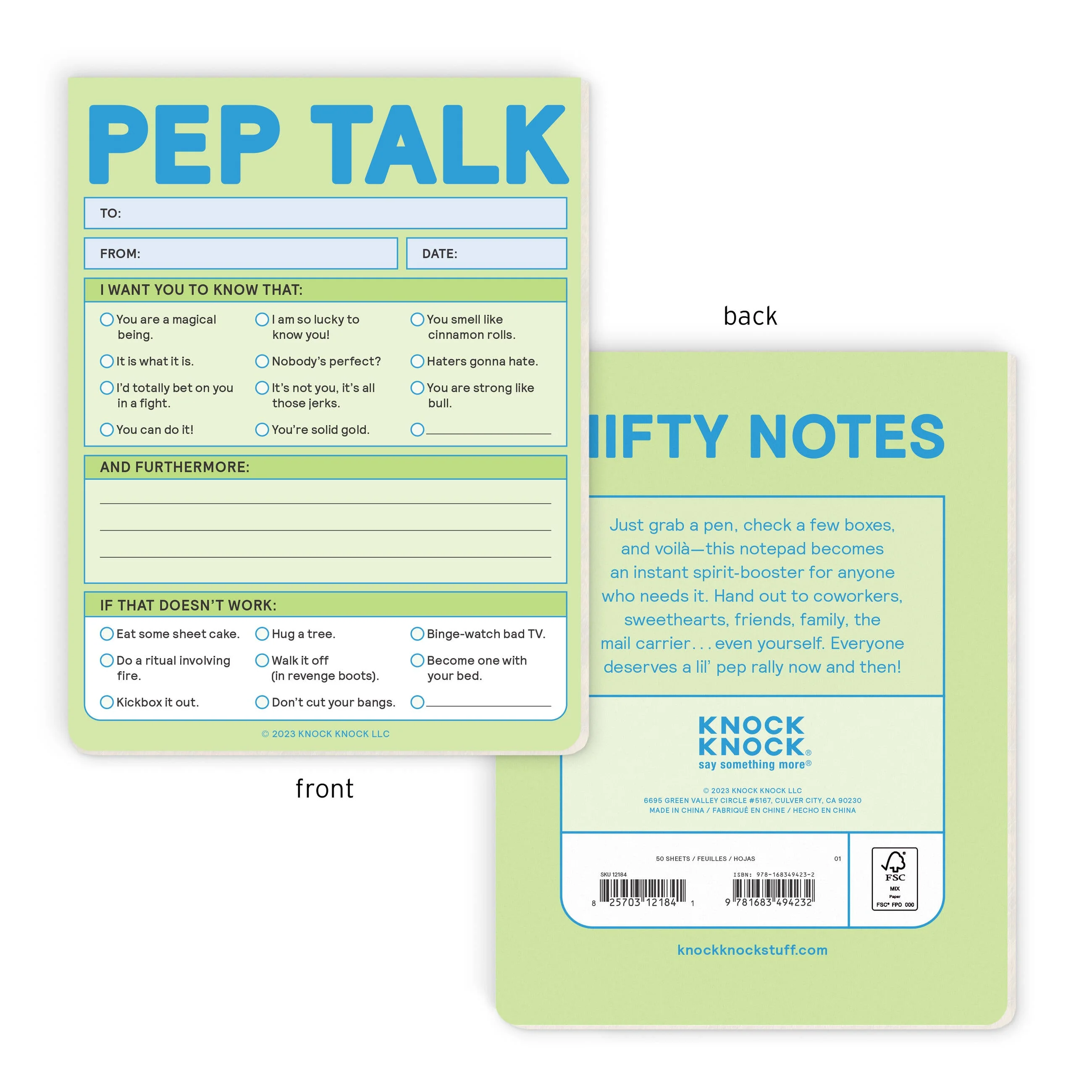 Pep Talk Nifty Note Pad (Second Edition) - Image 2
