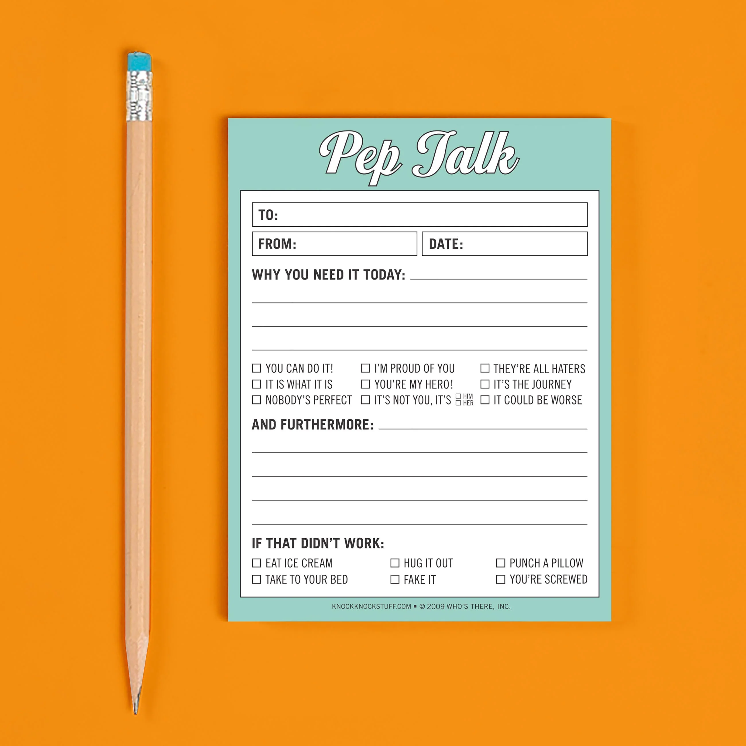 Pep Talk Nifty Note Pad - Image 4