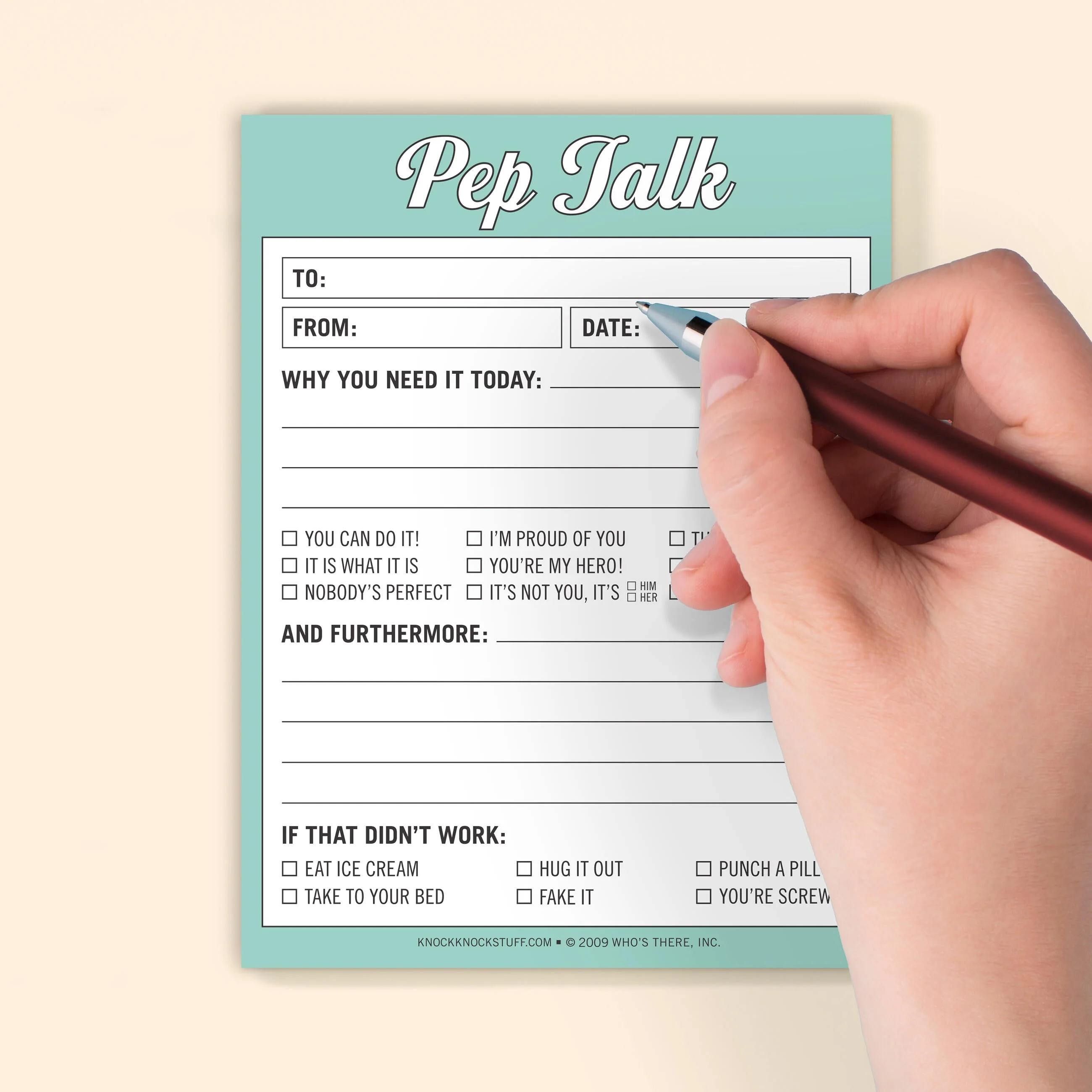 Pep Talk Nifty Note Pad - Image 5