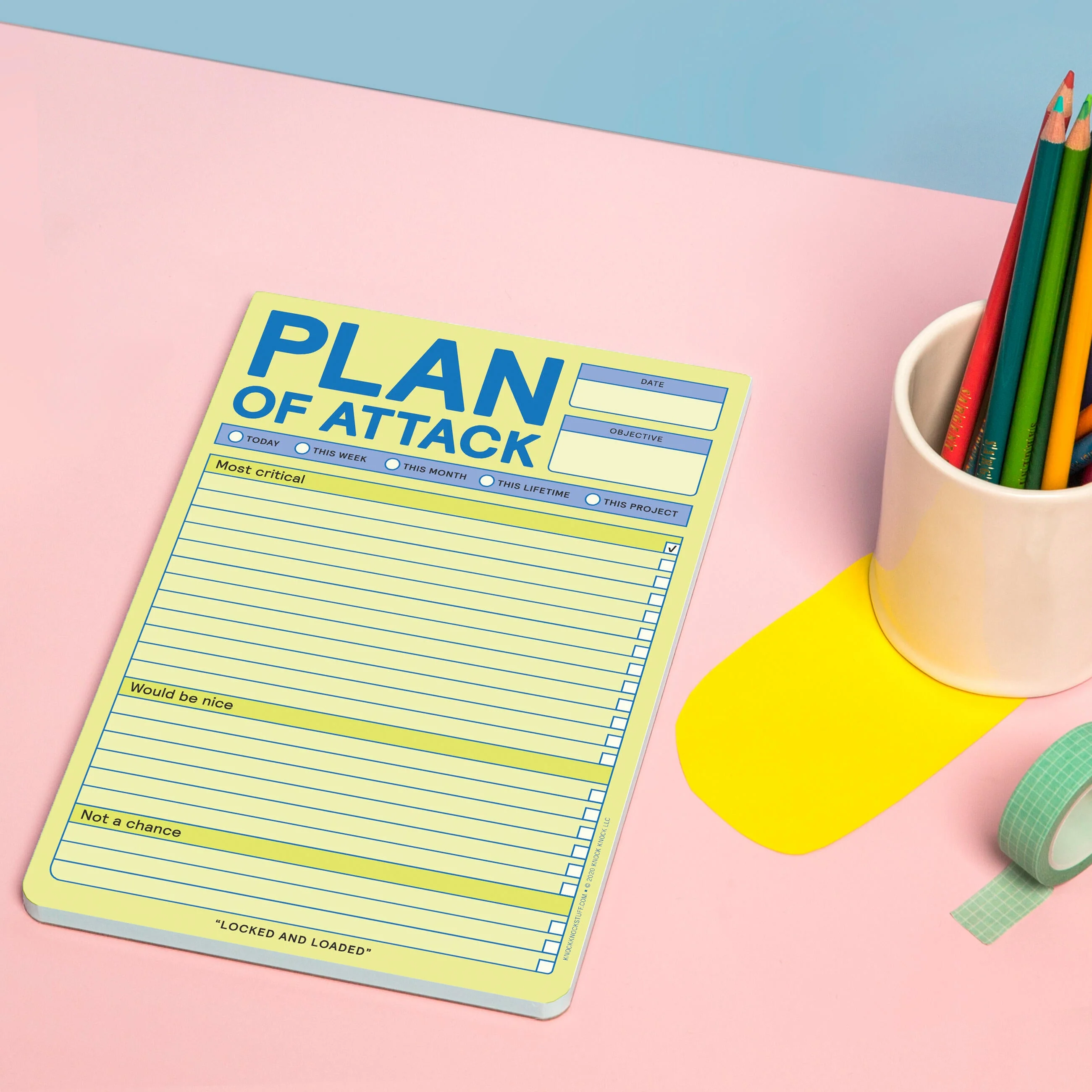 Plan of Attack Pad (Pastel Version) - Image 4