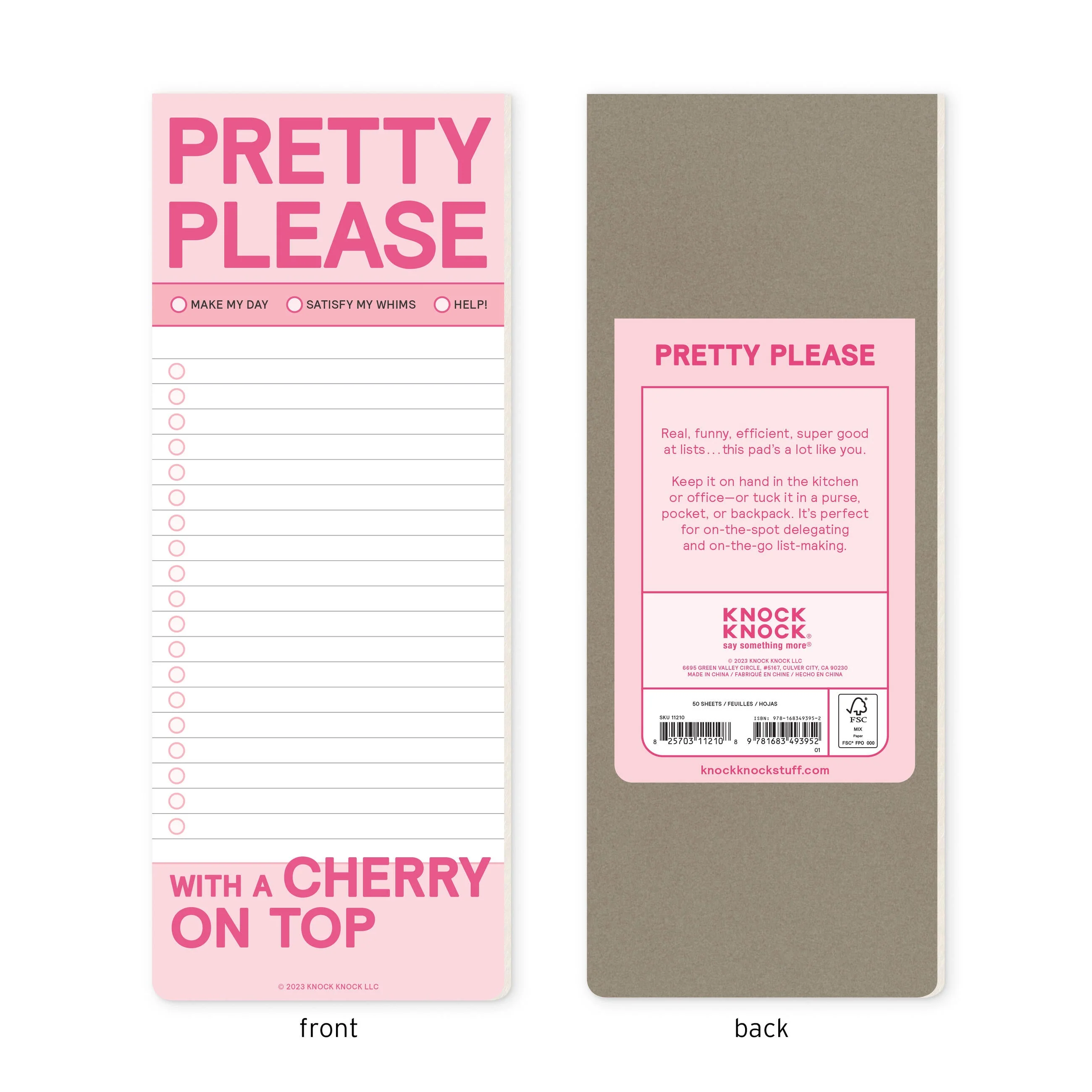 Pretty Please Make-A-List Pad - Image 2