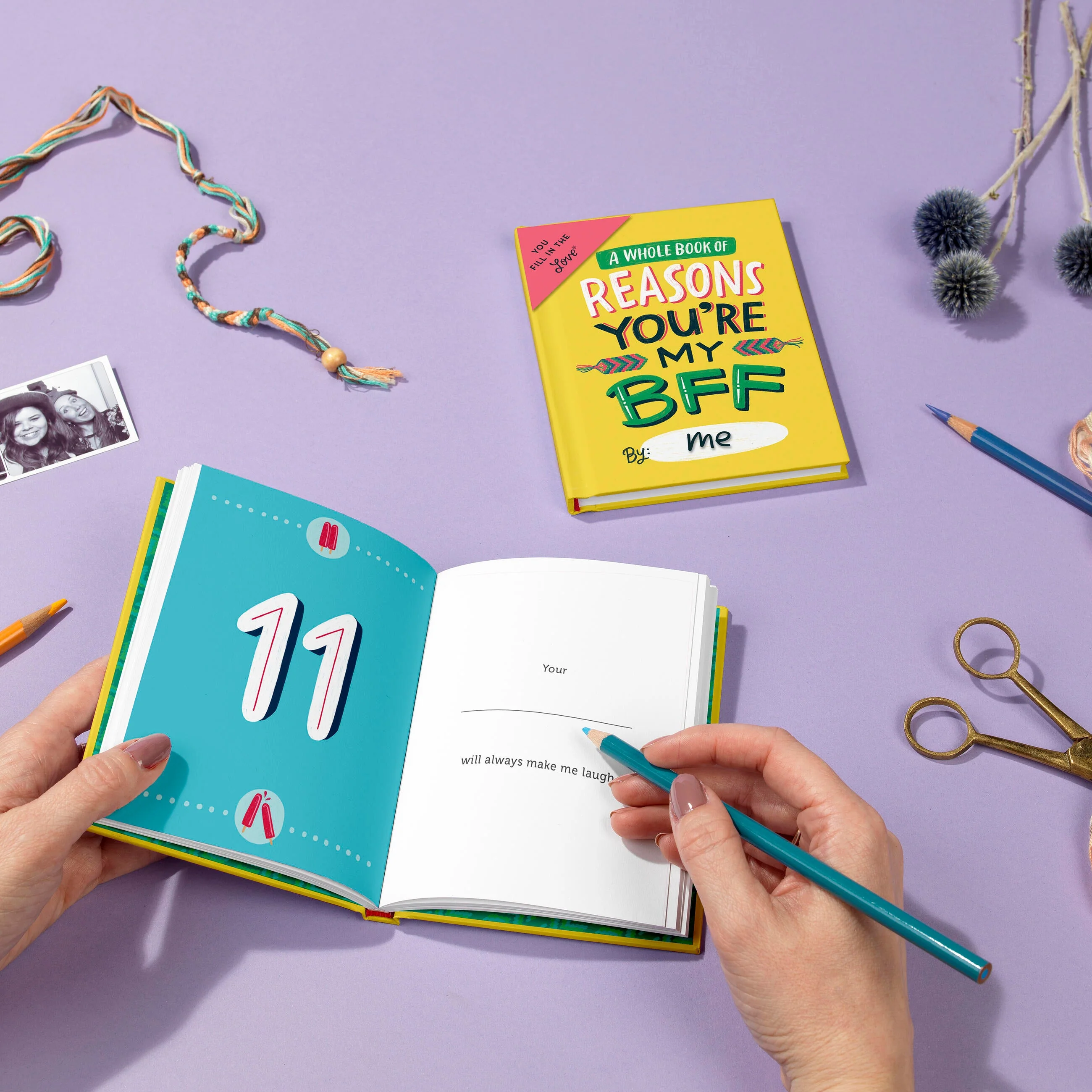 Em & Friends Reasons You're My BFF Fill in the Love Book - Image 9