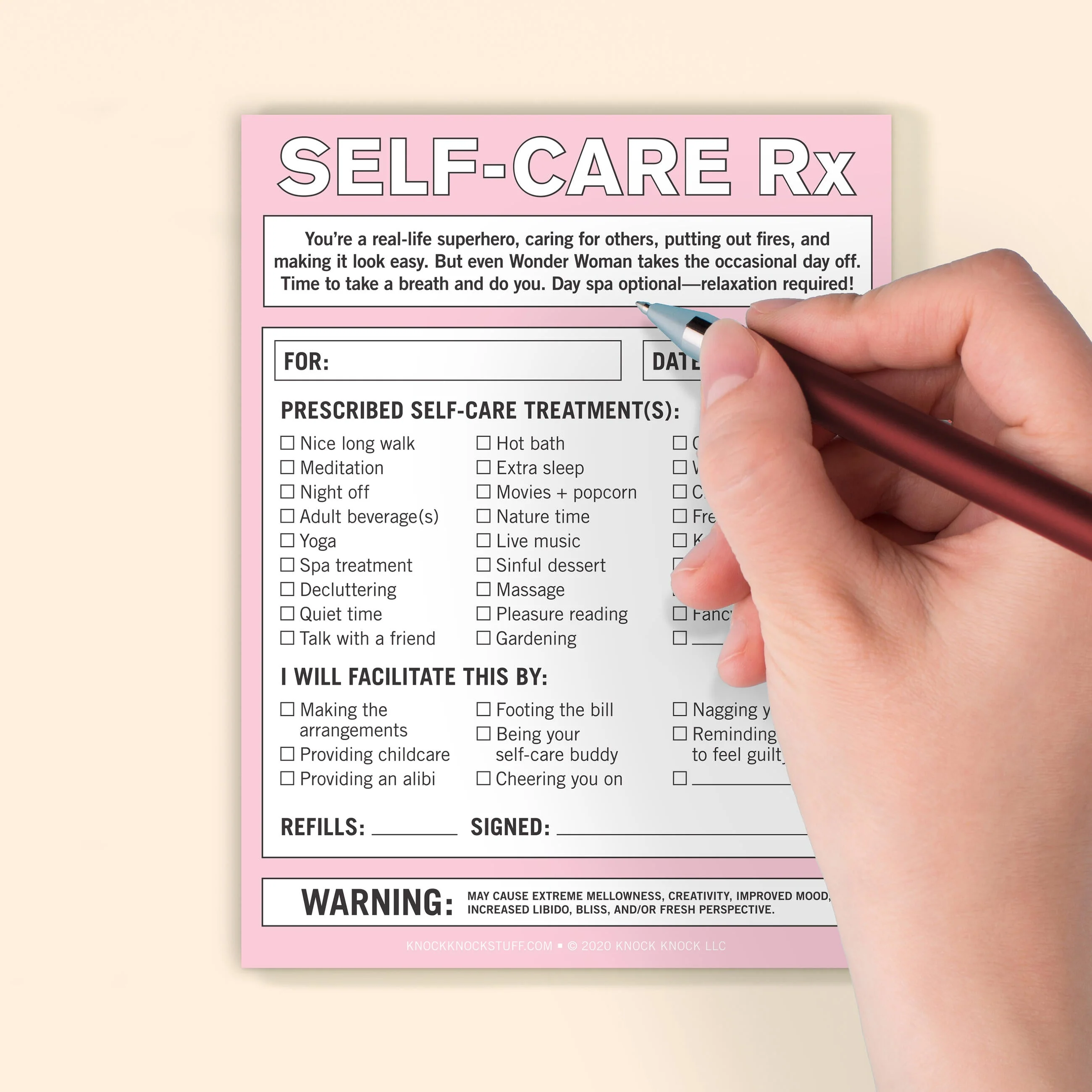 Self-Care RX Nifty Note - Image 5